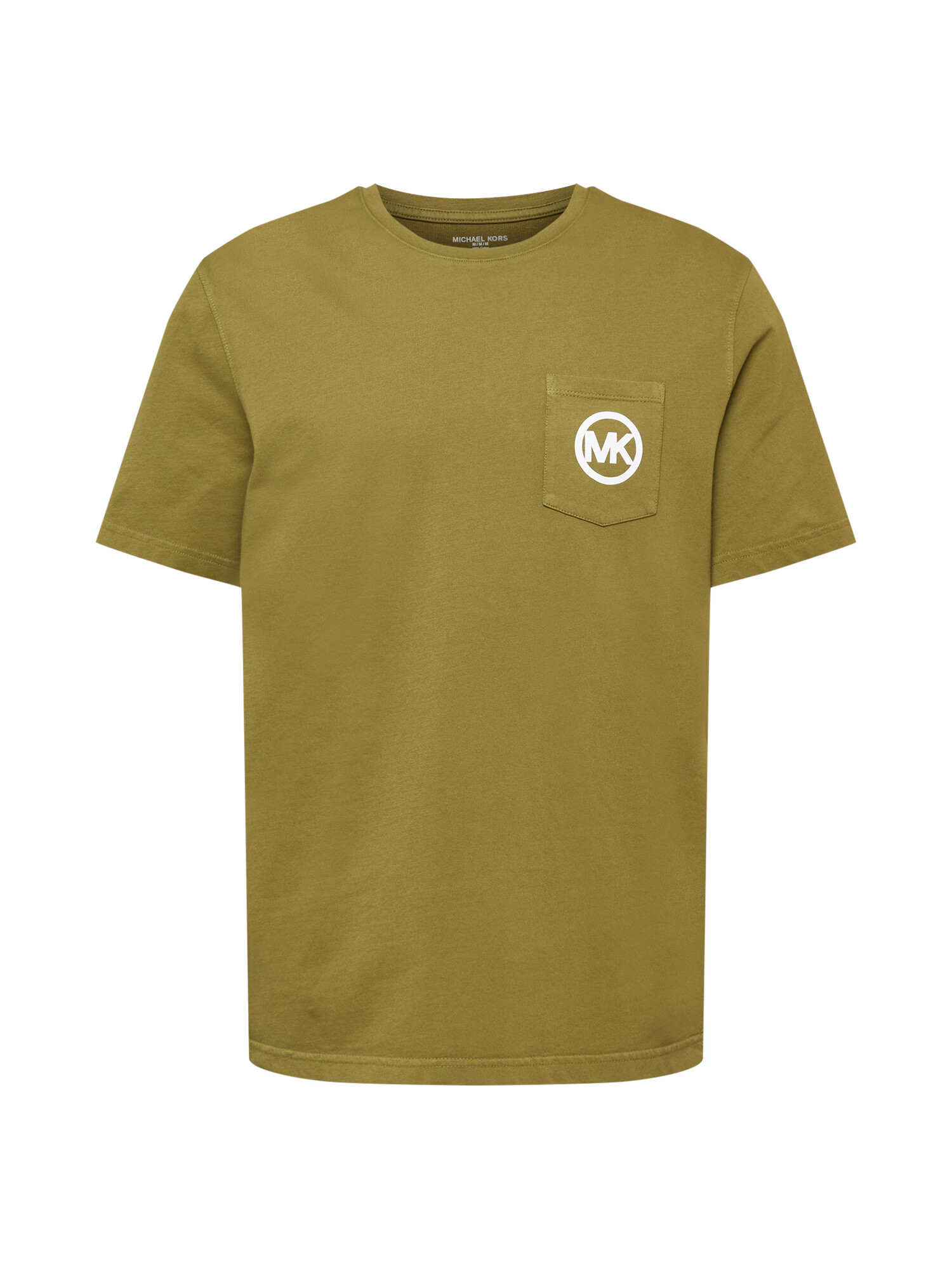 Michael Kors Tricou oliv / alb - Pled.ro