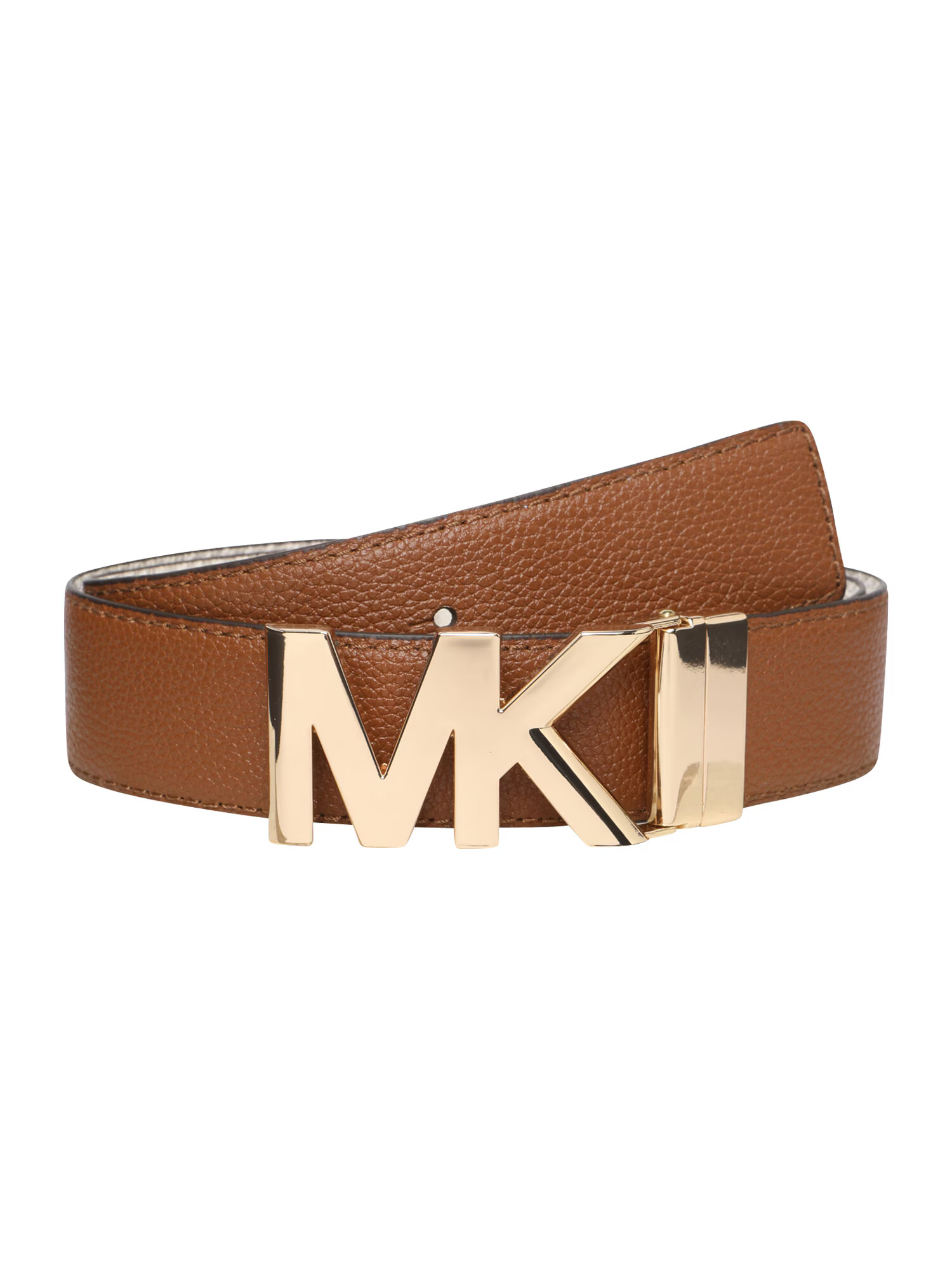 MICHAEL Michael Kors Curea maro coniac / auriu - Pled.ro