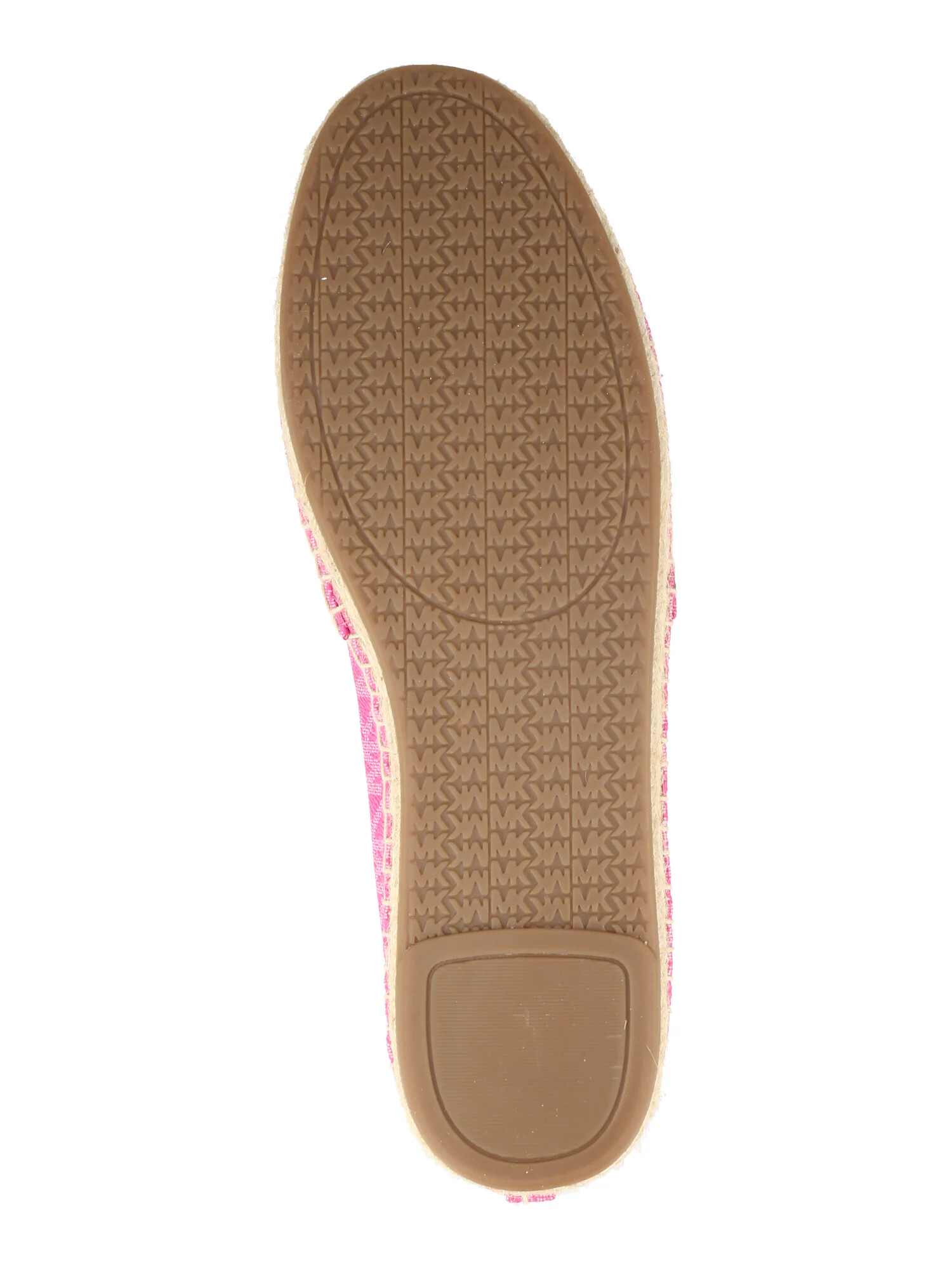 MICHAEL Michael Kors Espadrile 'KENDRICK' alb kitt / roz deschis / alb - Pled.ro