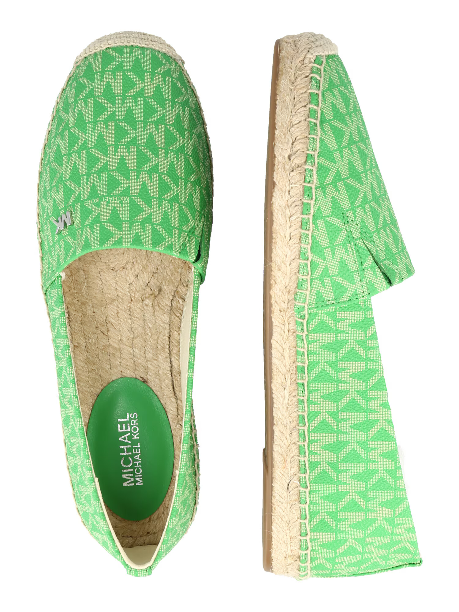 MICHAEL Michael Kors Espadrile 'KENDRICK' galben pastel / verde neon - Pled.ro