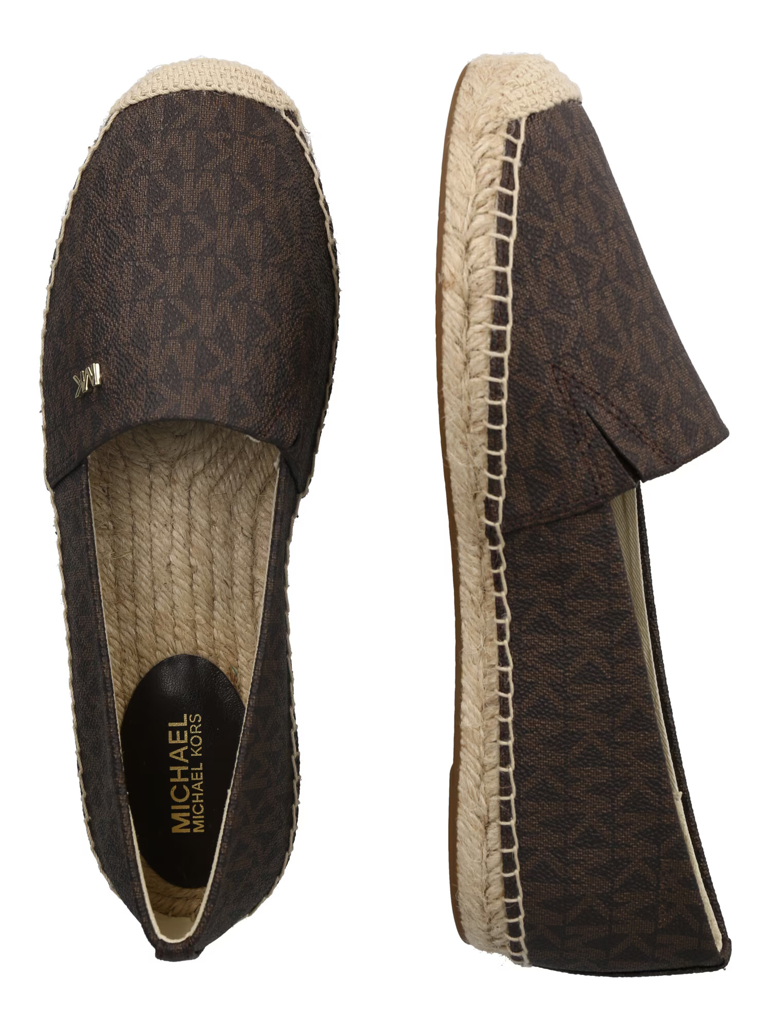 MICHAEL Michael Kors Espadrile 'Kendrick' maro mokka / maro deschis - Pled.ro