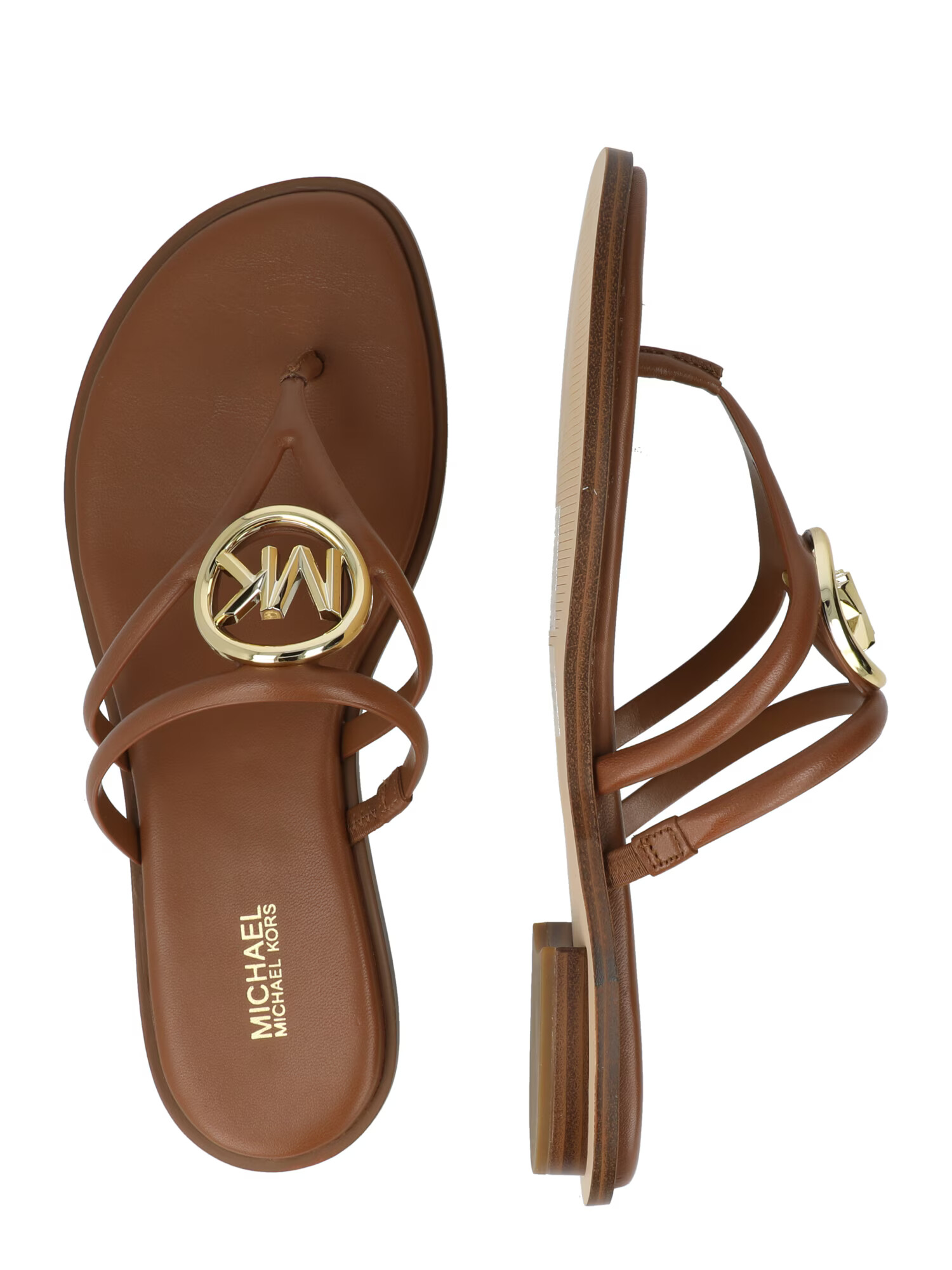 MICHAEL Michael Kors Flip-flops 'HAMPTON' maro - Pled.ro