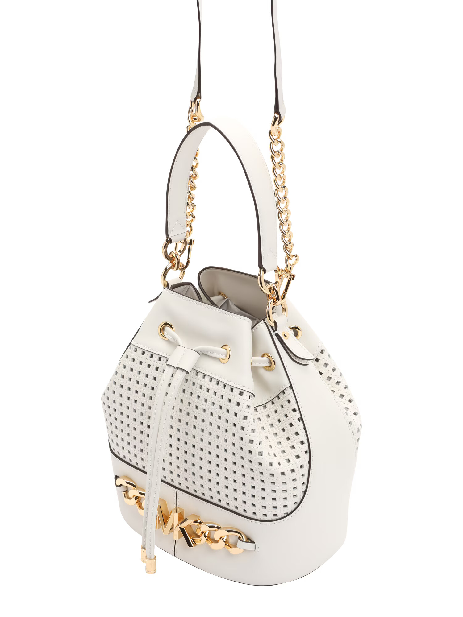 MICHAEL Michael Kors Geantă tip sac auriu / alb - Pled.ro