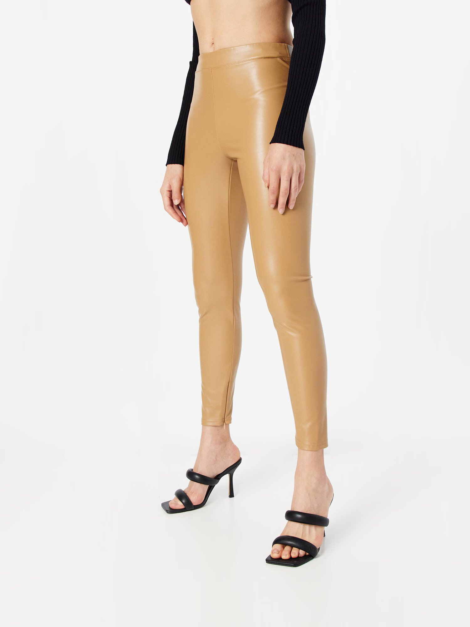 MICHAEL Michael Kors Leggings maro cămilă - Pled.ro