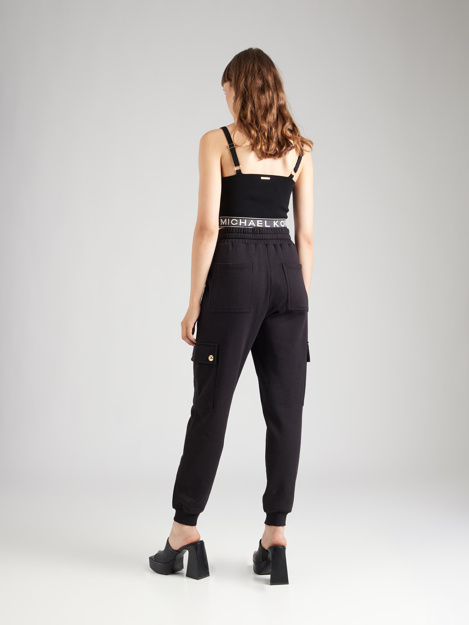 MICHAEL Michael Kors Pantaloni cu buzunare negru - Pled.ro