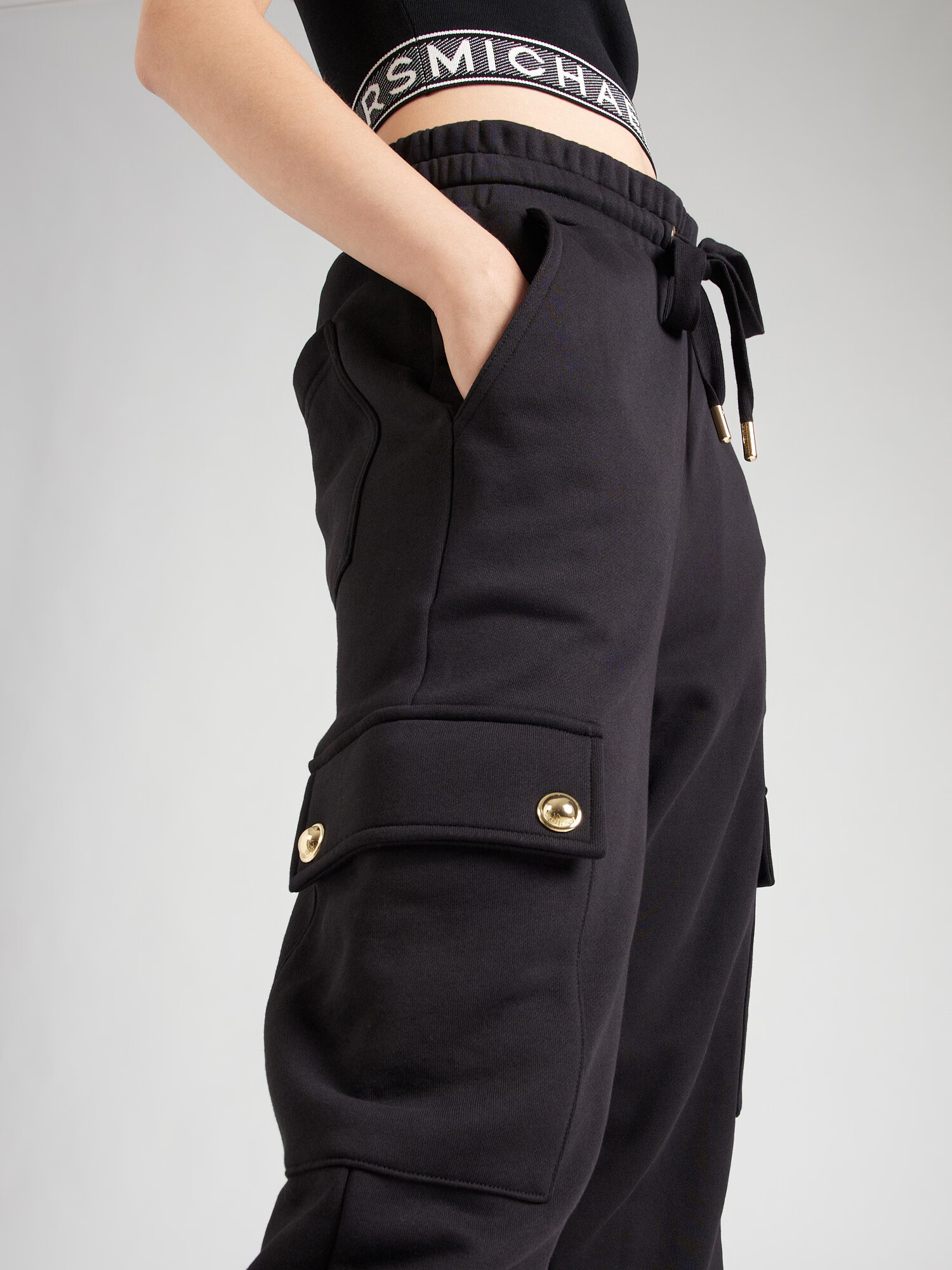 MICHAEL Michael Kors Pantaloni cu buzunare negru - Pled.ro