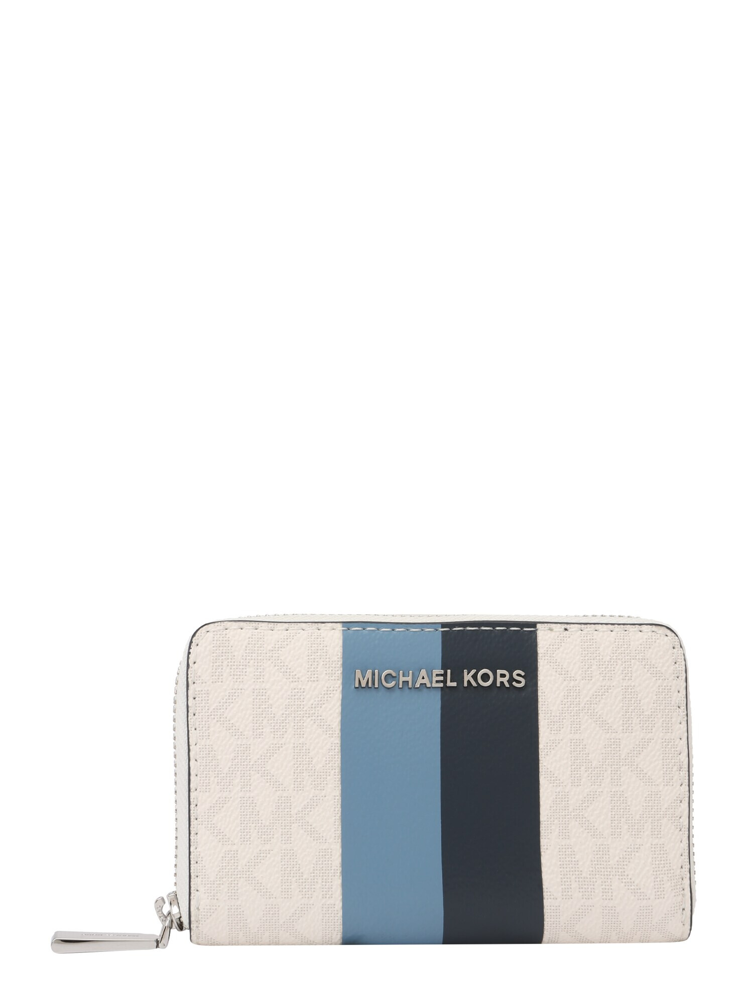 MICHAEL Michael Kors Portofel bleumarin / albastru fumuriu / gri taupe / alb - Pled.ro