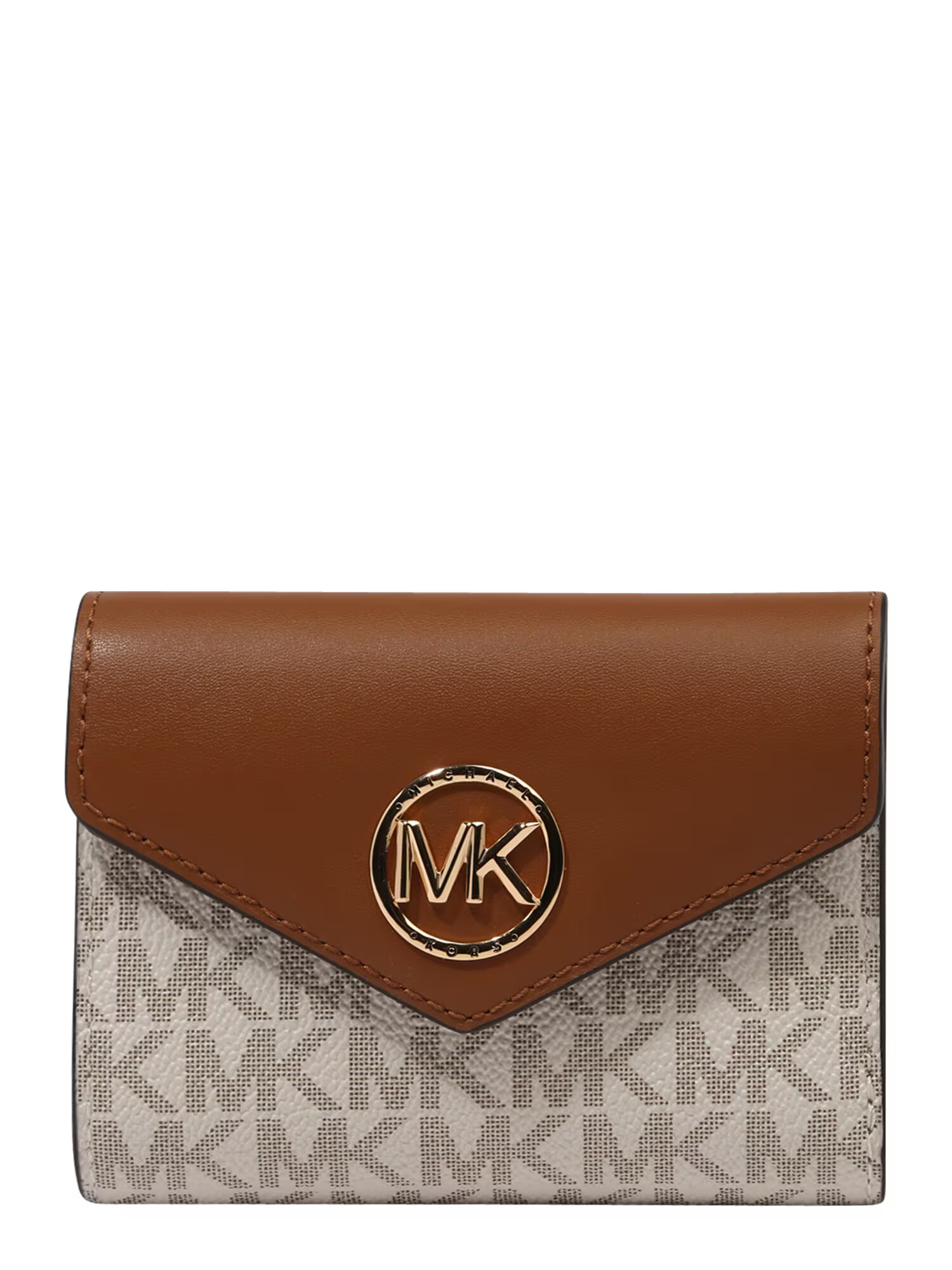 MICHAEL Michael Kors Portofel 'Greenwich' bej / maro - Pled.ro