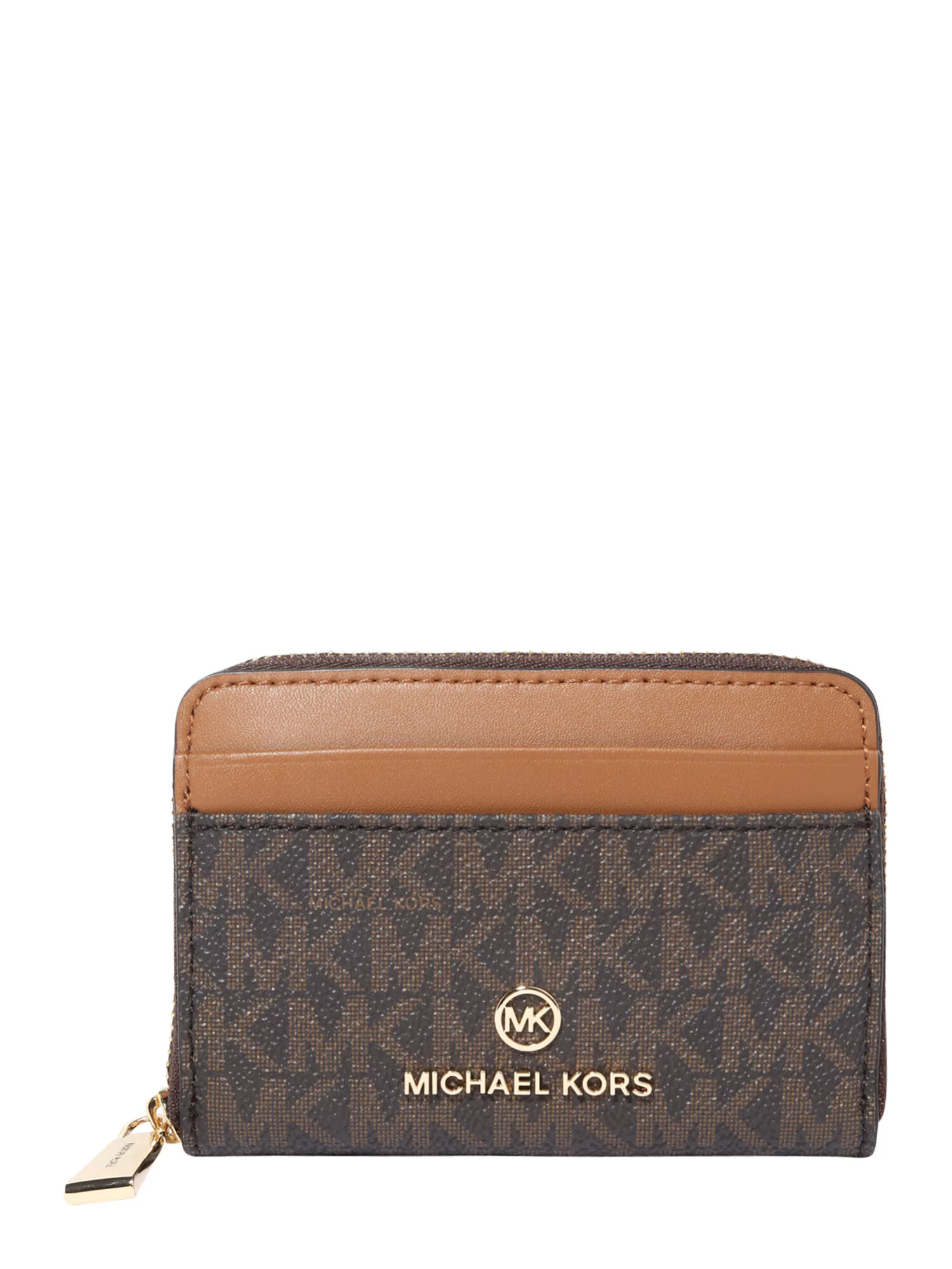 MICHAEL Michael Kors Portofel maro coniac / maro închis / auriu - Pled.ro