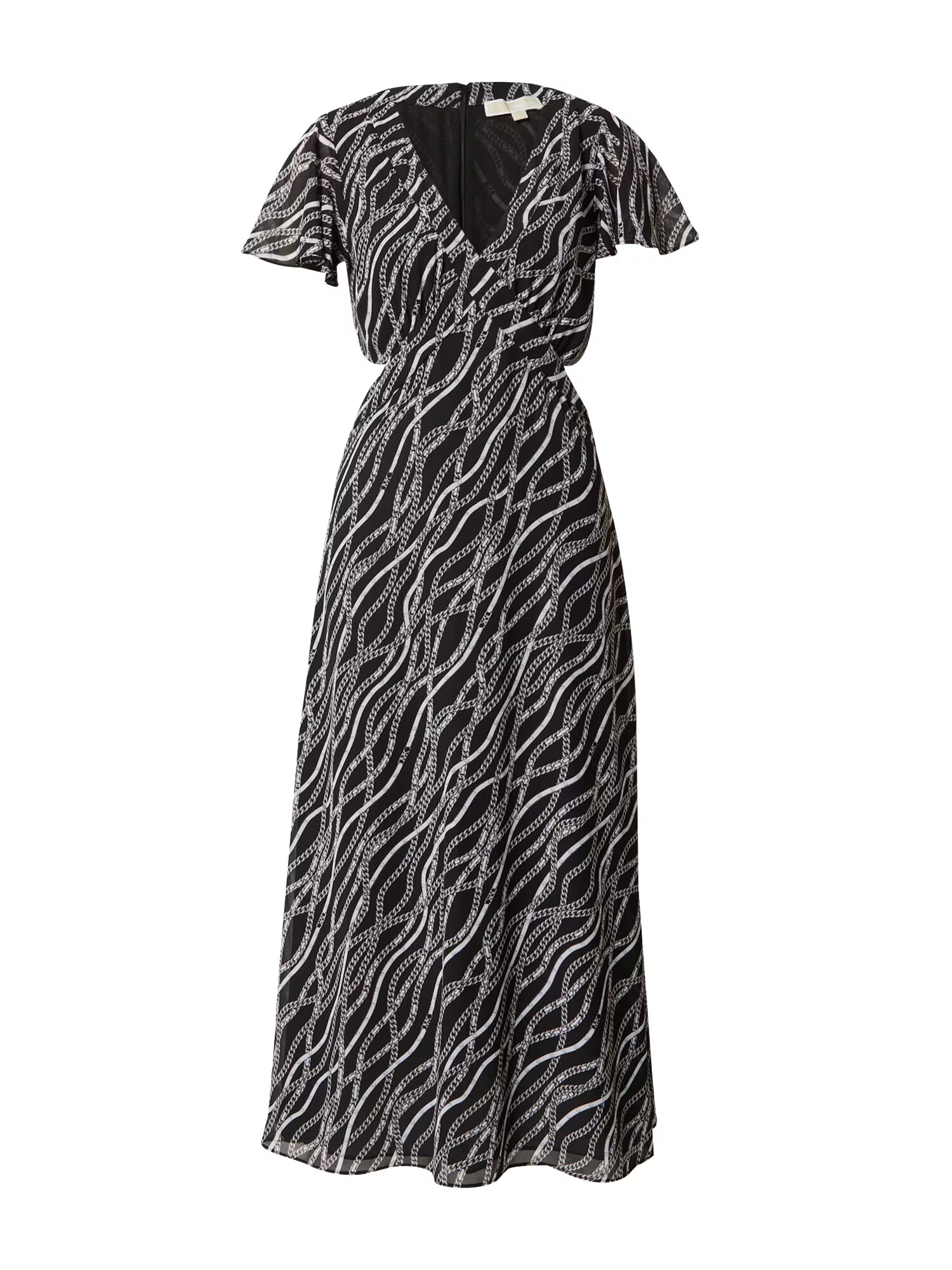 MICHAEL Michael Kors Rochie 'CHAIN' negru / alb - Pled.ro