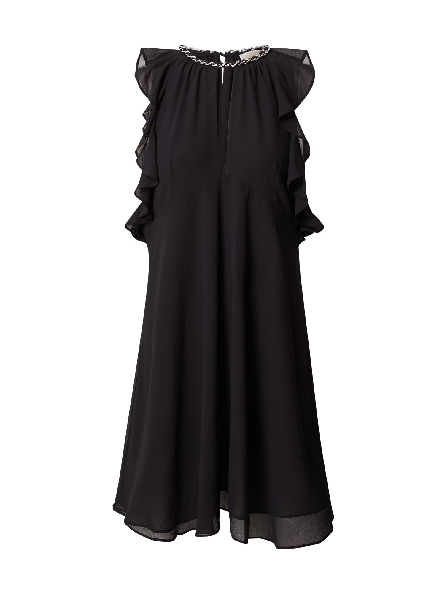 MICHAEL Michael Kors Rochie de cocktail negru / argintiu - Pled.ro