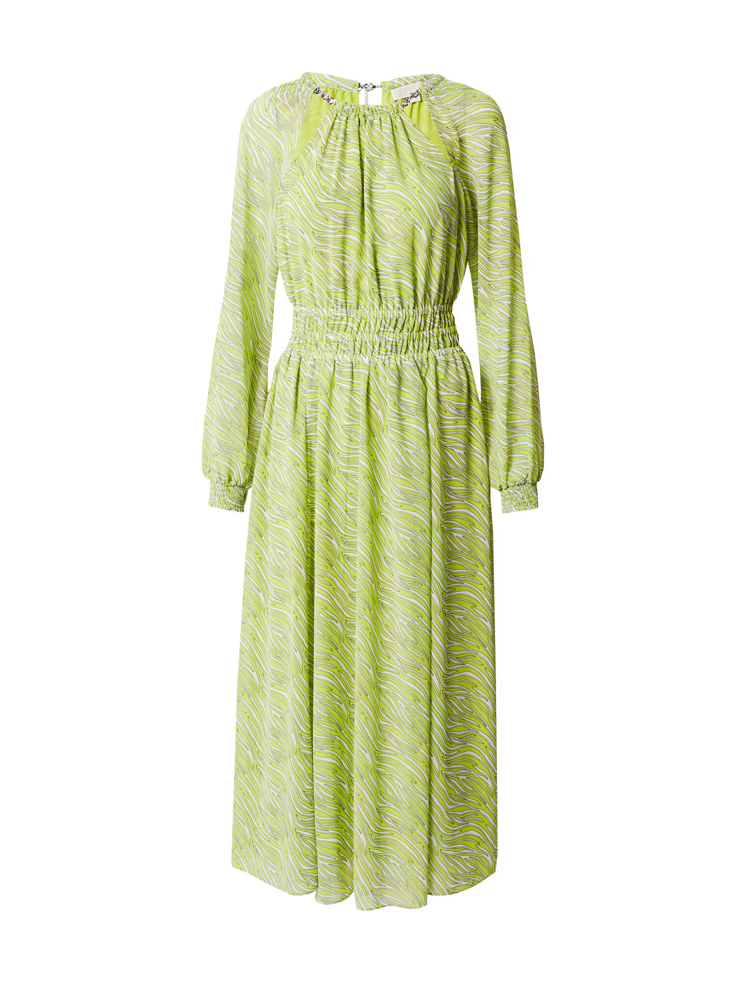 MICHAEL Michael Kors Rochie gri închis / verde / alb - Pled.ro