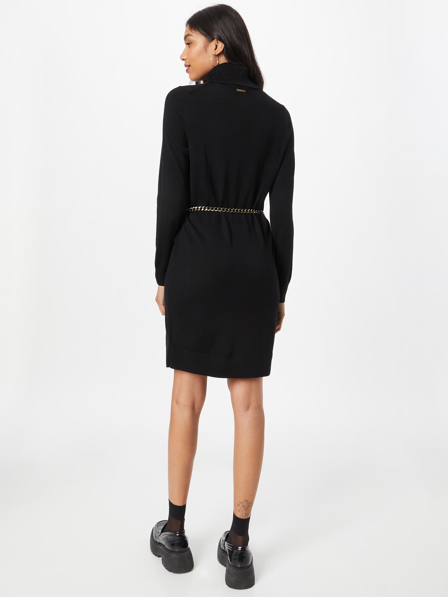 MICHAEL Michael Kors Rochie tricotat negru - Pled.ro