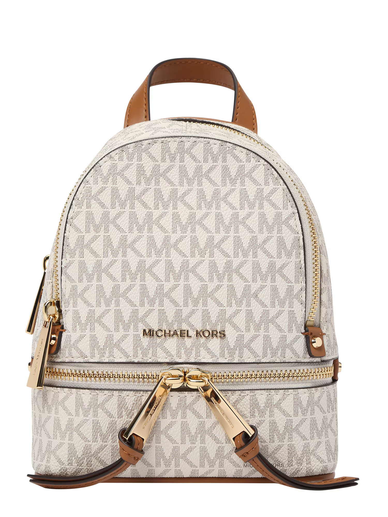 MICHAEL Michael Kors Rucsac crem / maro / auriu - Pled.ro