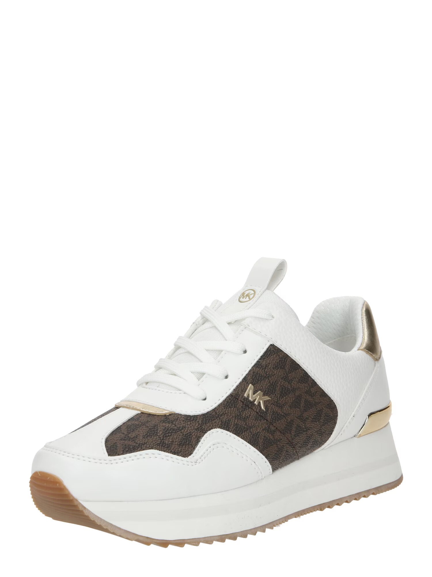 MICHAEL Michael Kors Sneaker low 'RAINA' maro / auriu / alb - Pled.ro