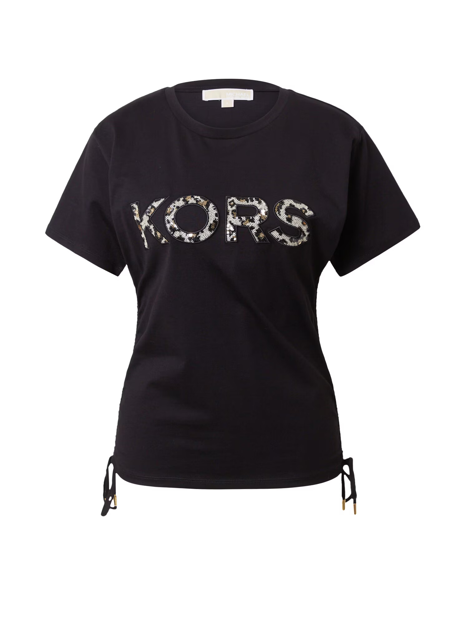 MICHAEL Michael Kors Tricou verde / negru - Pled.ro