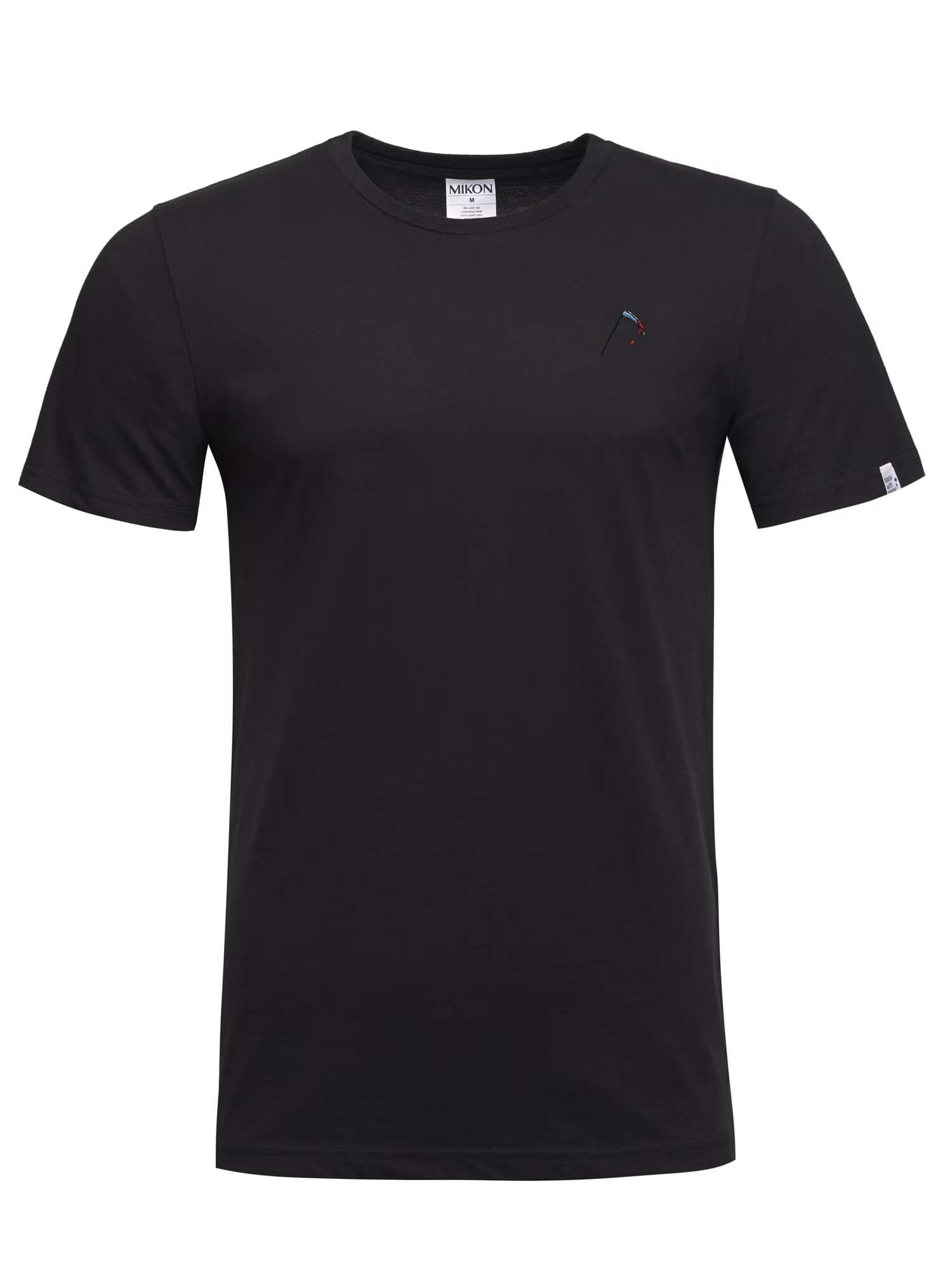 Mikon Tricou 'Sense' albastru deschis / roșu / negru - Pled.ro