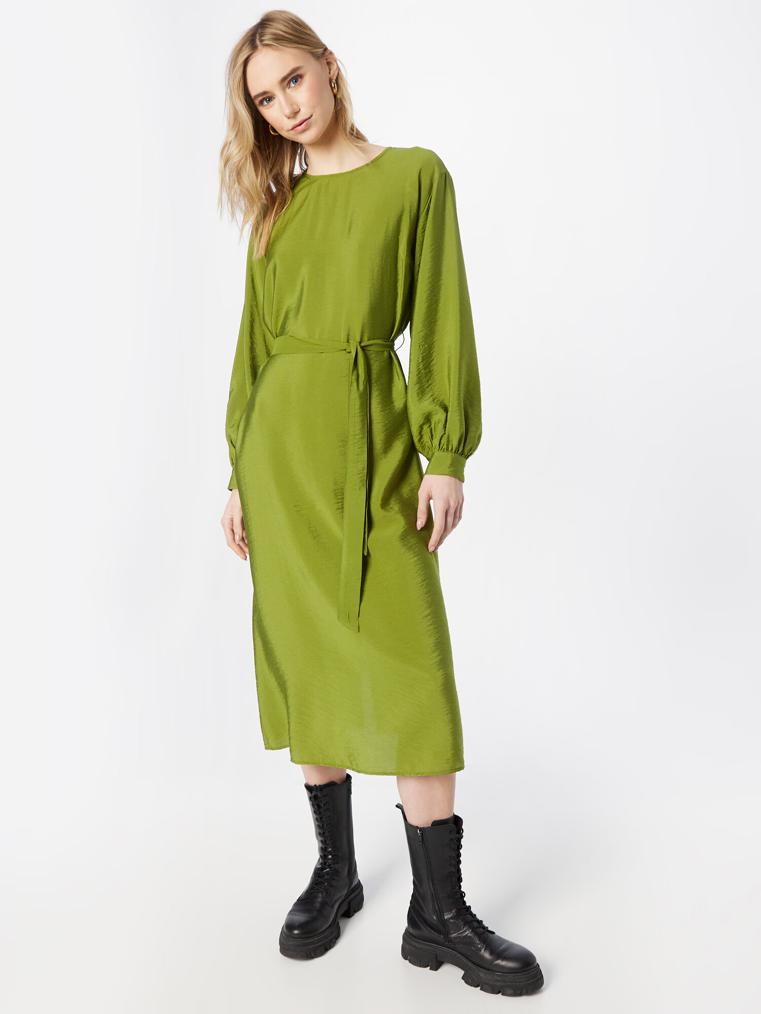 minimum Rochie 'FRAIA' verde stuf - Pled.ro