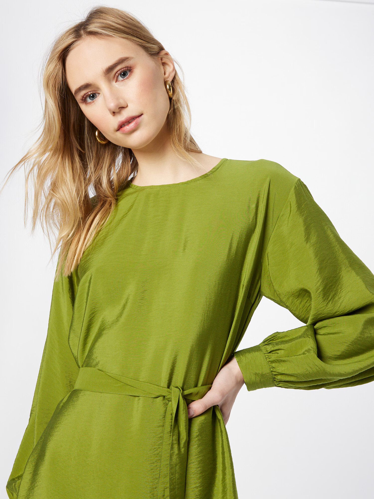 minimum Rochie 'FRAIA' verde stuf - Pled.ro