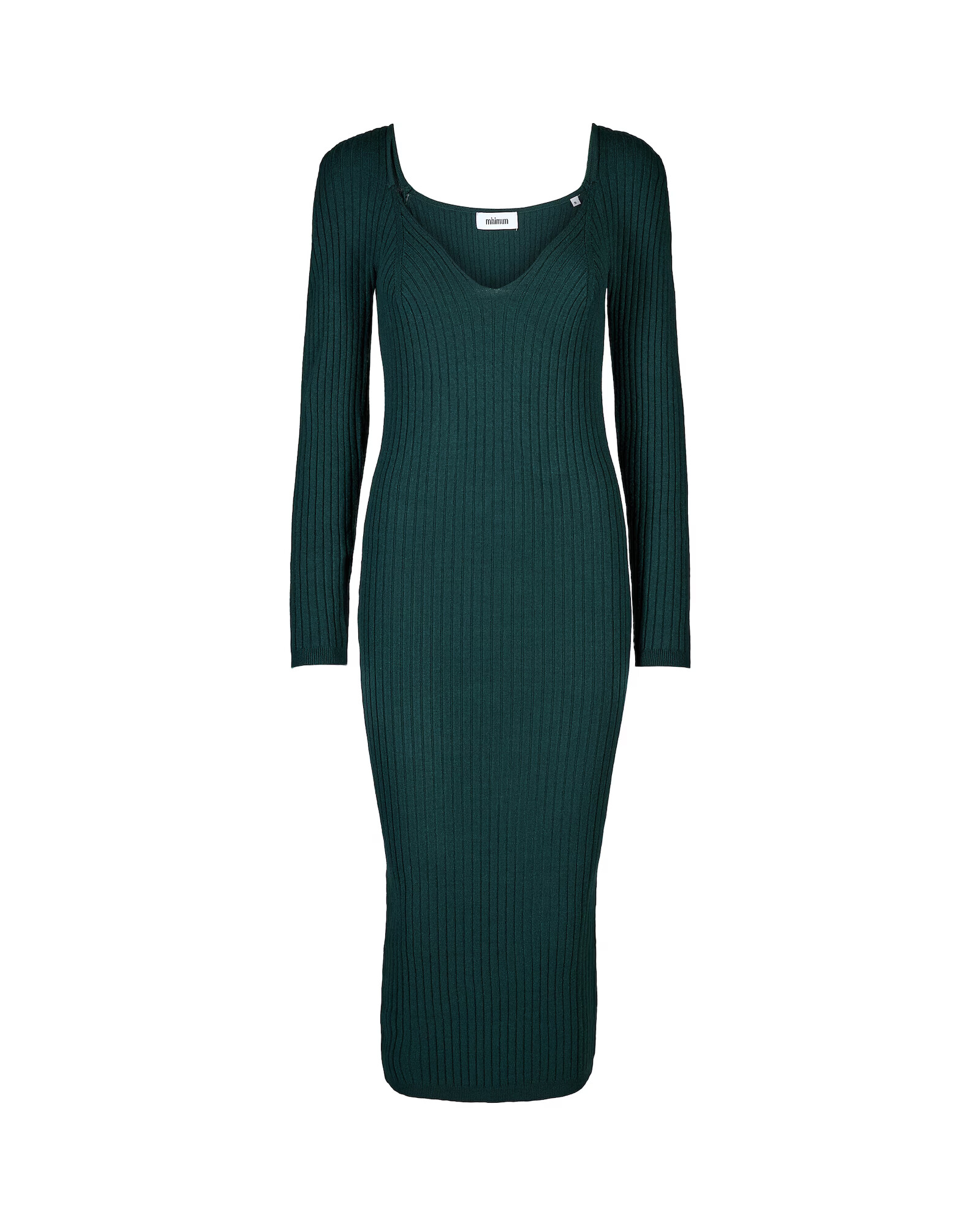 minimum Rochie tricotat 'Stassy' verde închis - Pled.ro