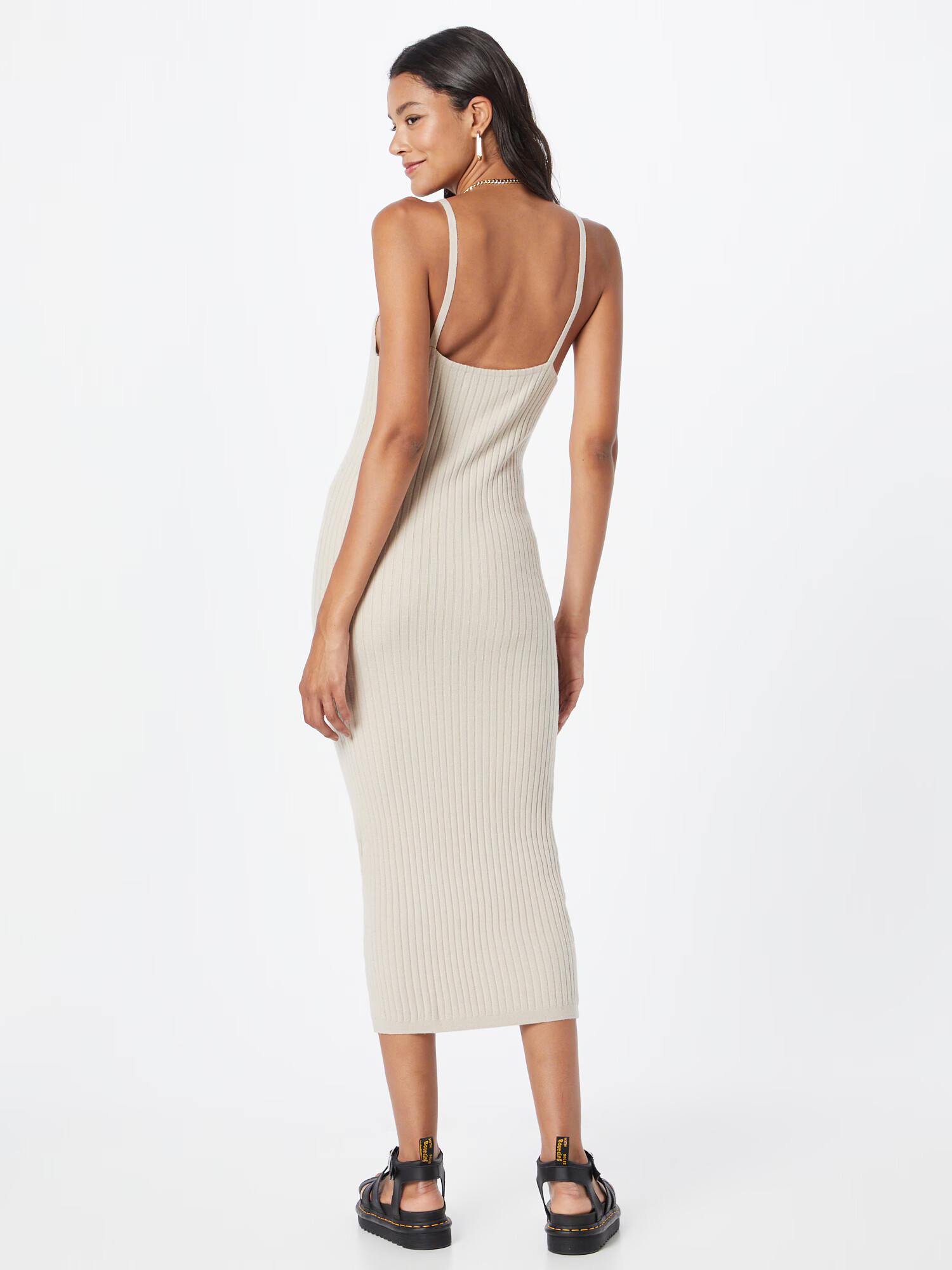 minimum Rochie tricotat 'STRAPPY' bej - Pled.ro