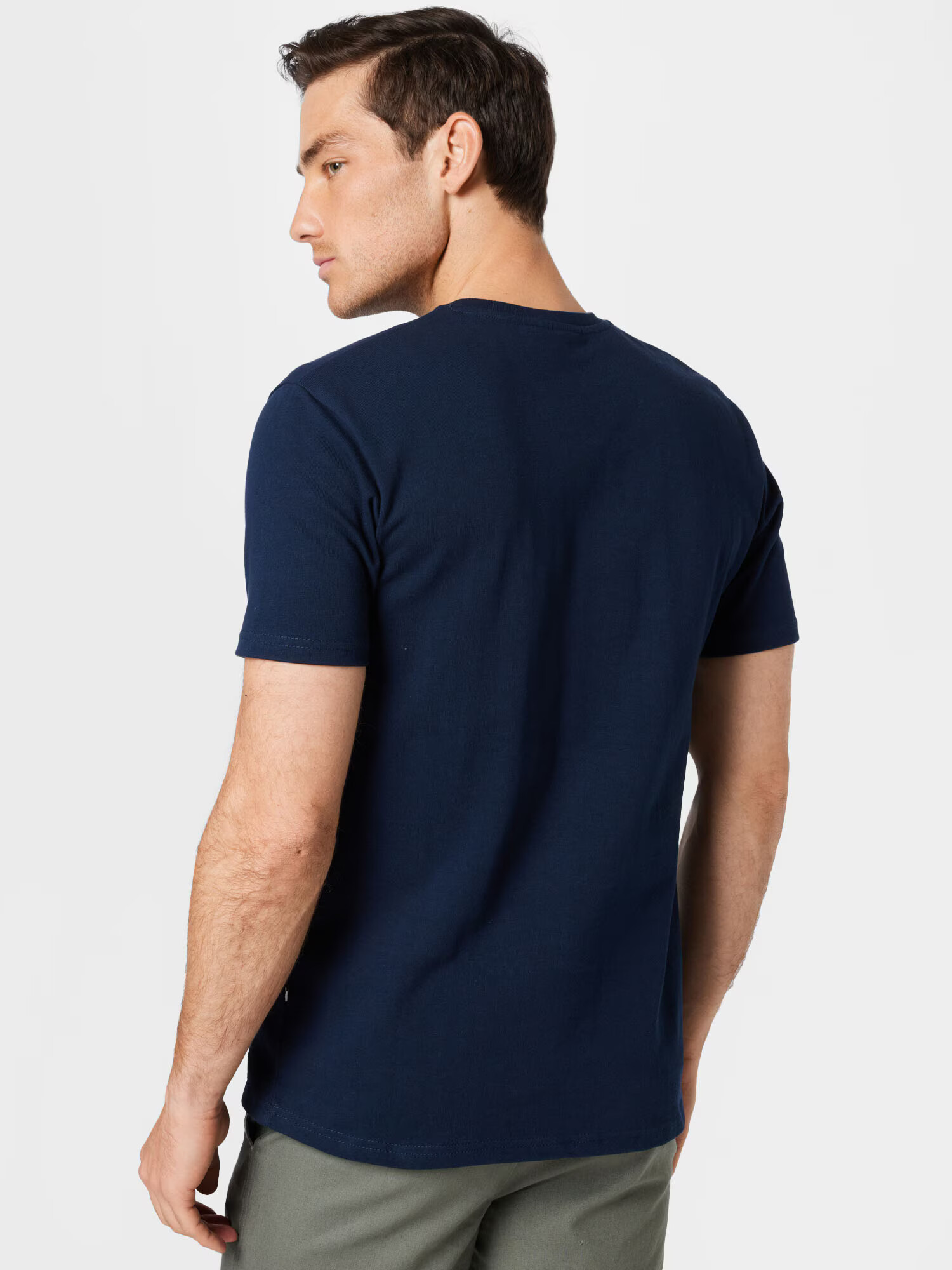 minimum Tricou bleumarin / alb - Pled.ro