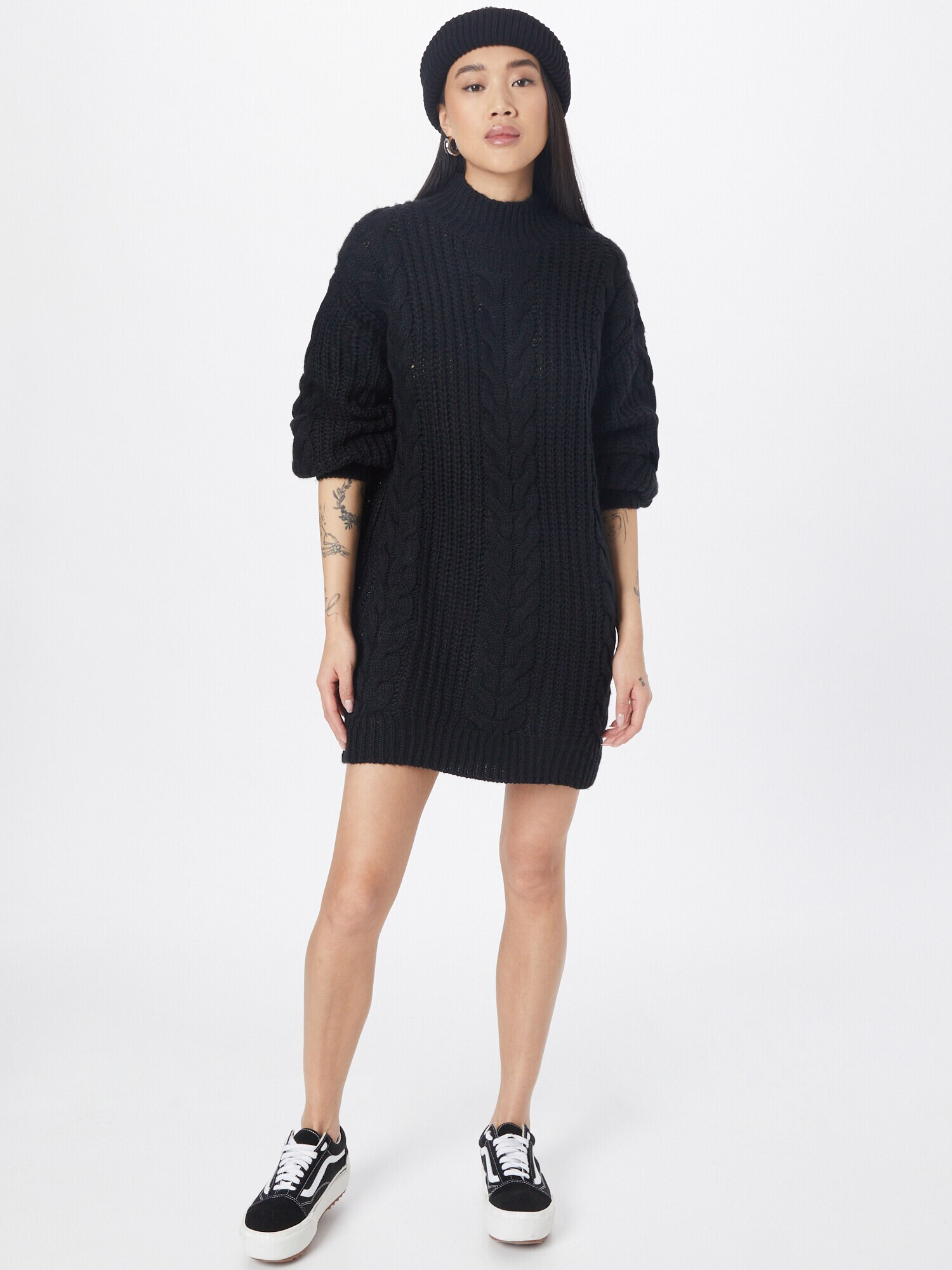 MINKPINK Rochie tricotat 'FAREN' negru - Pled.ro