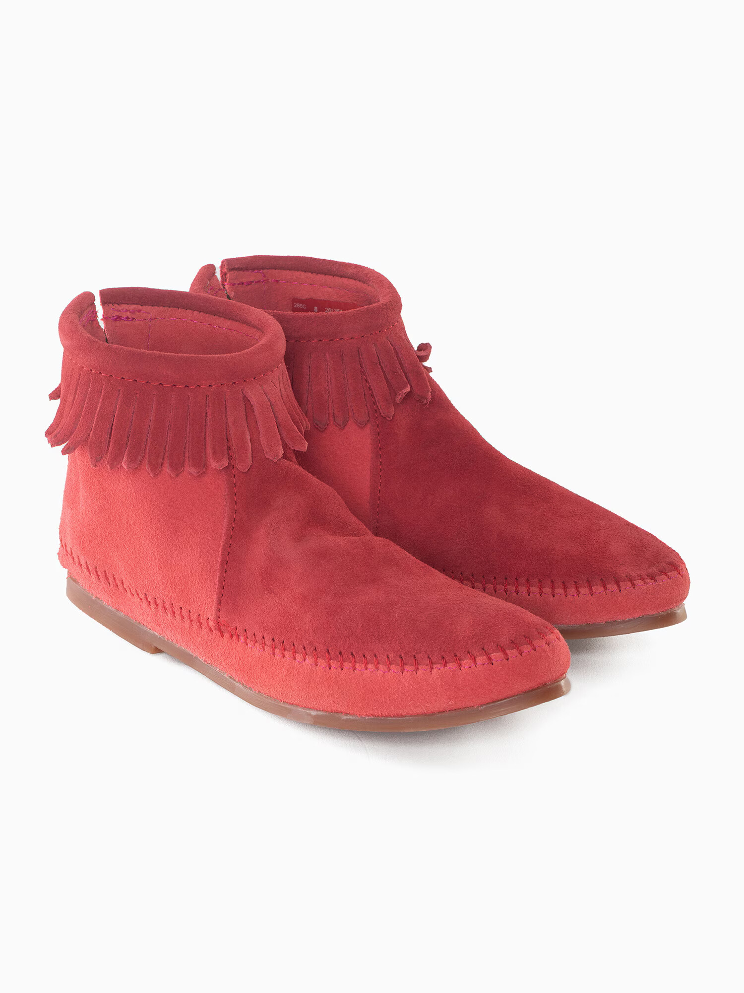 Minnetonka Botine 'Back Zip' roz - Pled.ro