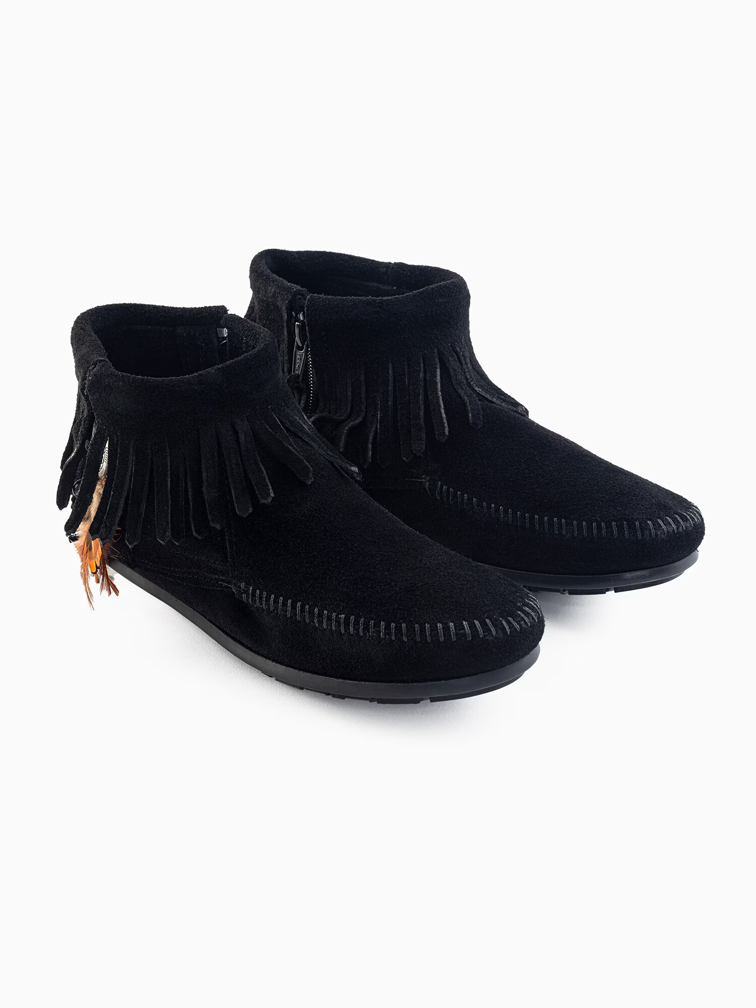 Minnetonka Botine 'Concho' maro / negru - Pled.ro