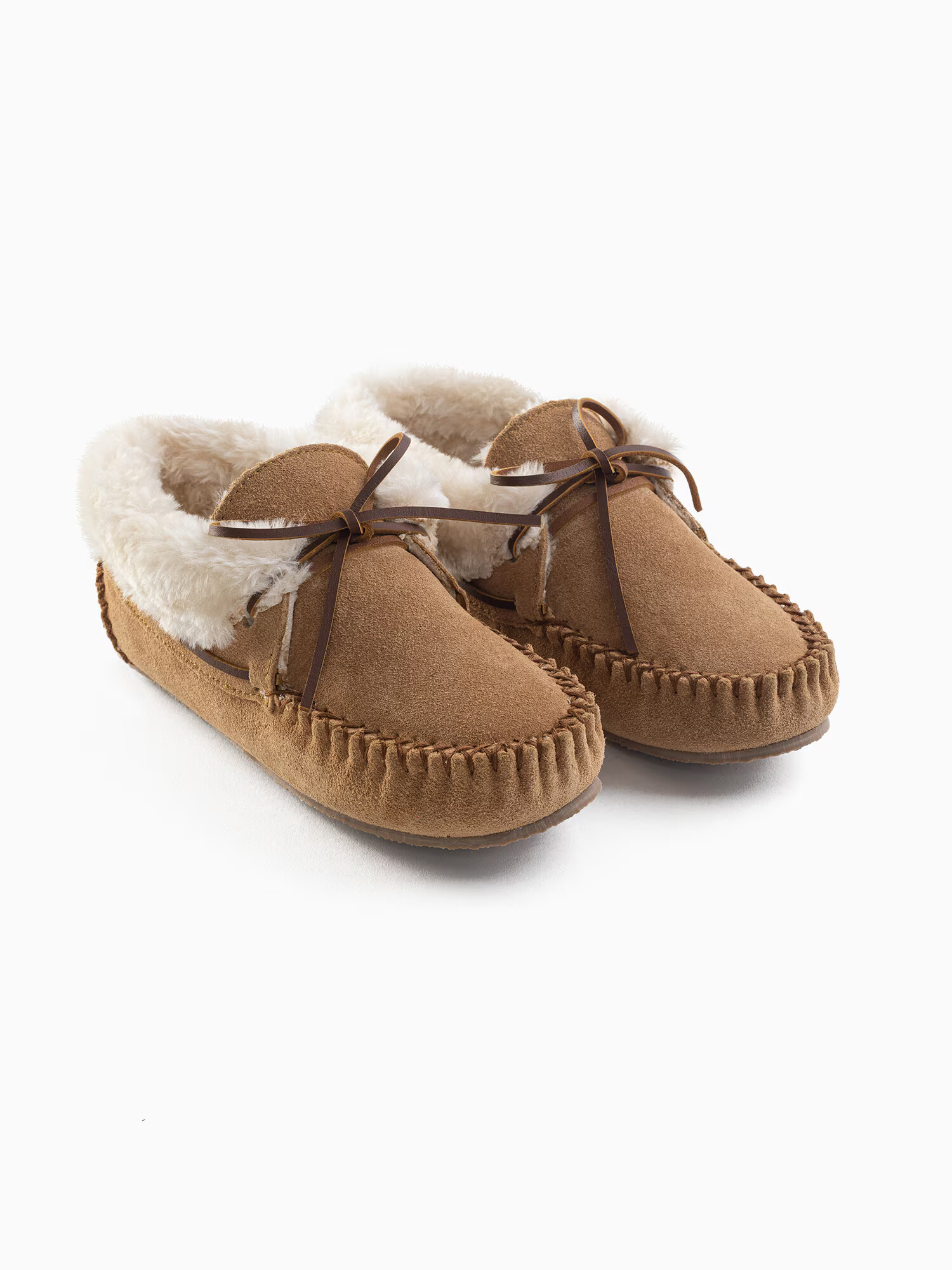 Minnetonka Mocasini 'Chrissy' maro / alb - Pled.ro