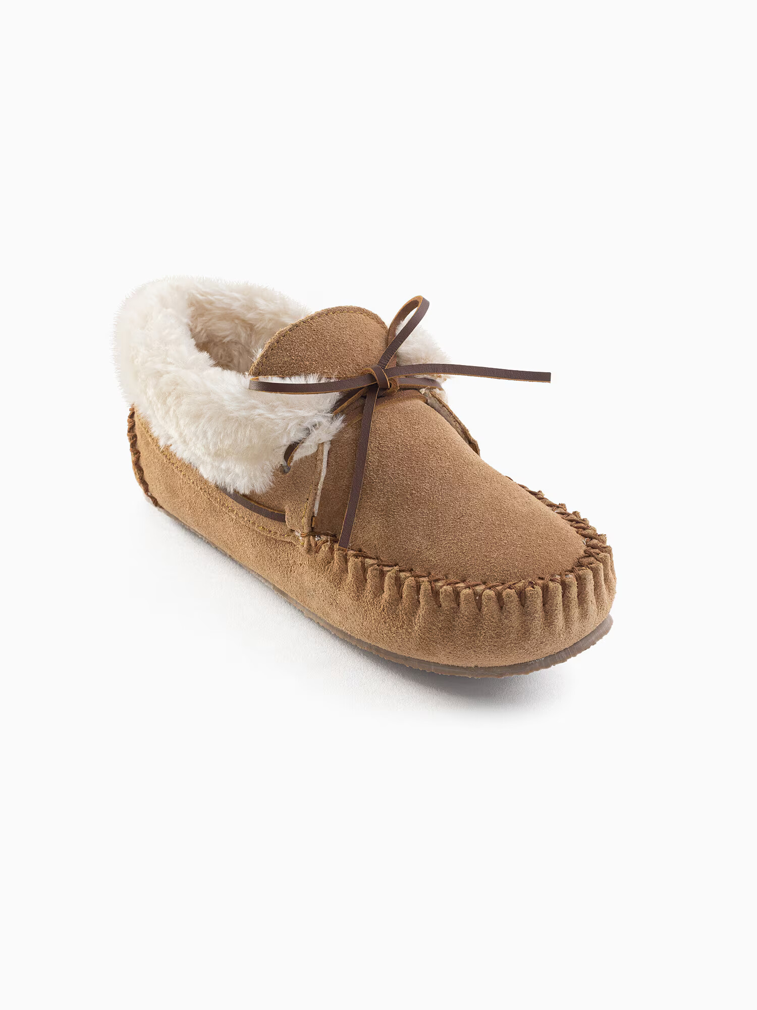 Minnetonka Mocasini 'Chrissy' maro / alb - Pled.ro