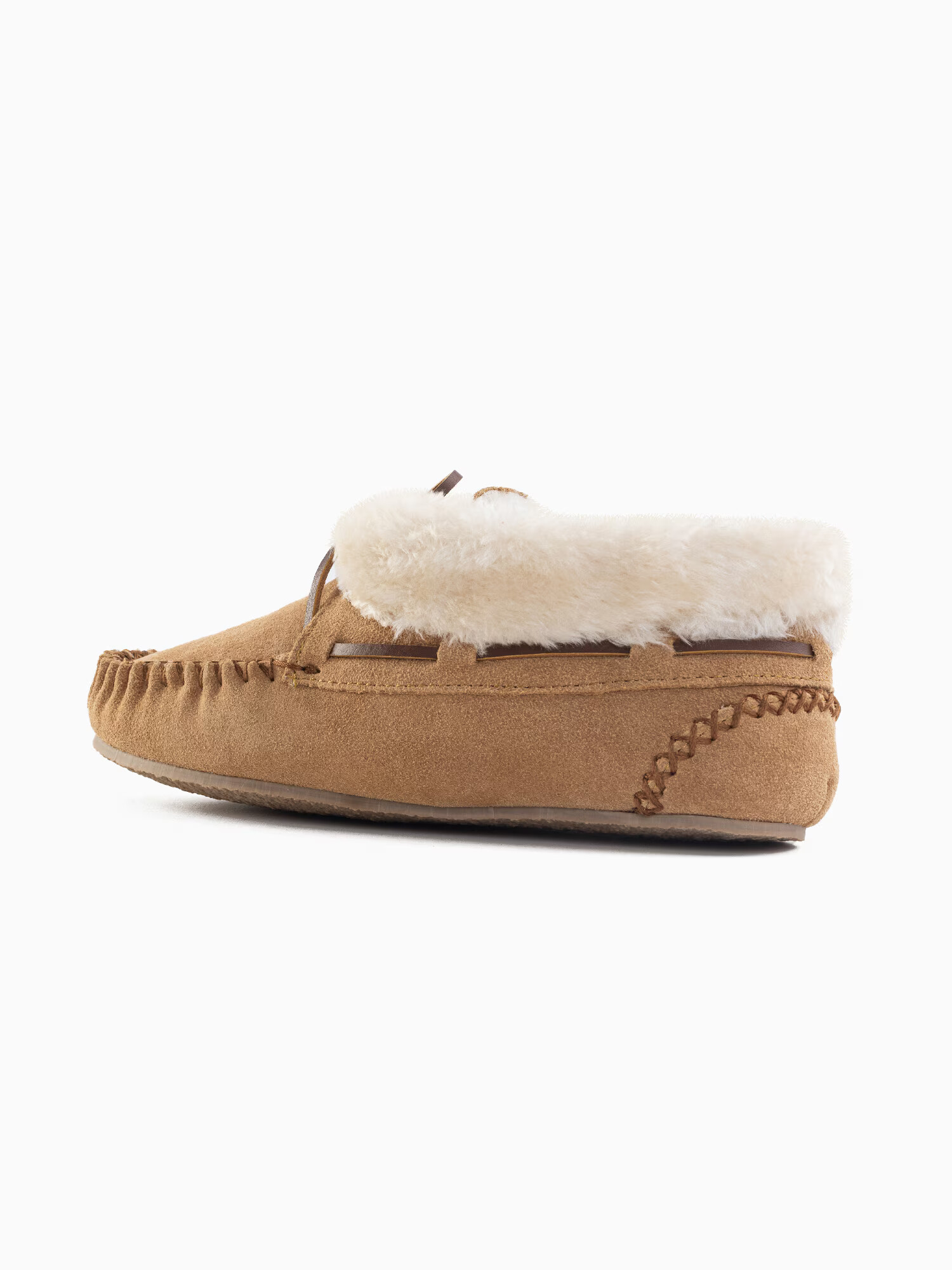 Minnetonka Mocasini 'Chrissy' maro / alb - Pled.ro