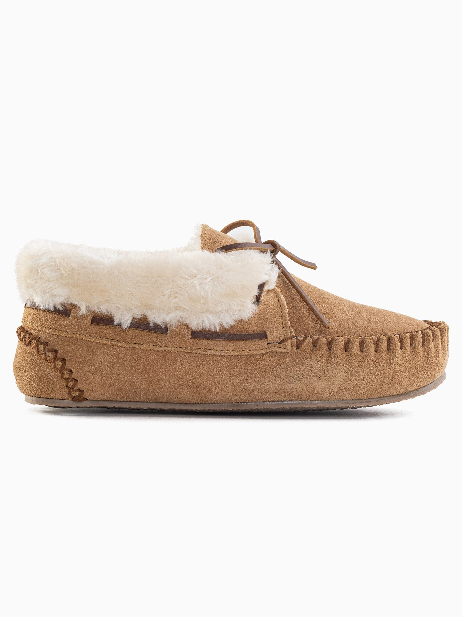 Minnetonka Mocasini 'Chrissy' maro / alb - Pled.ro