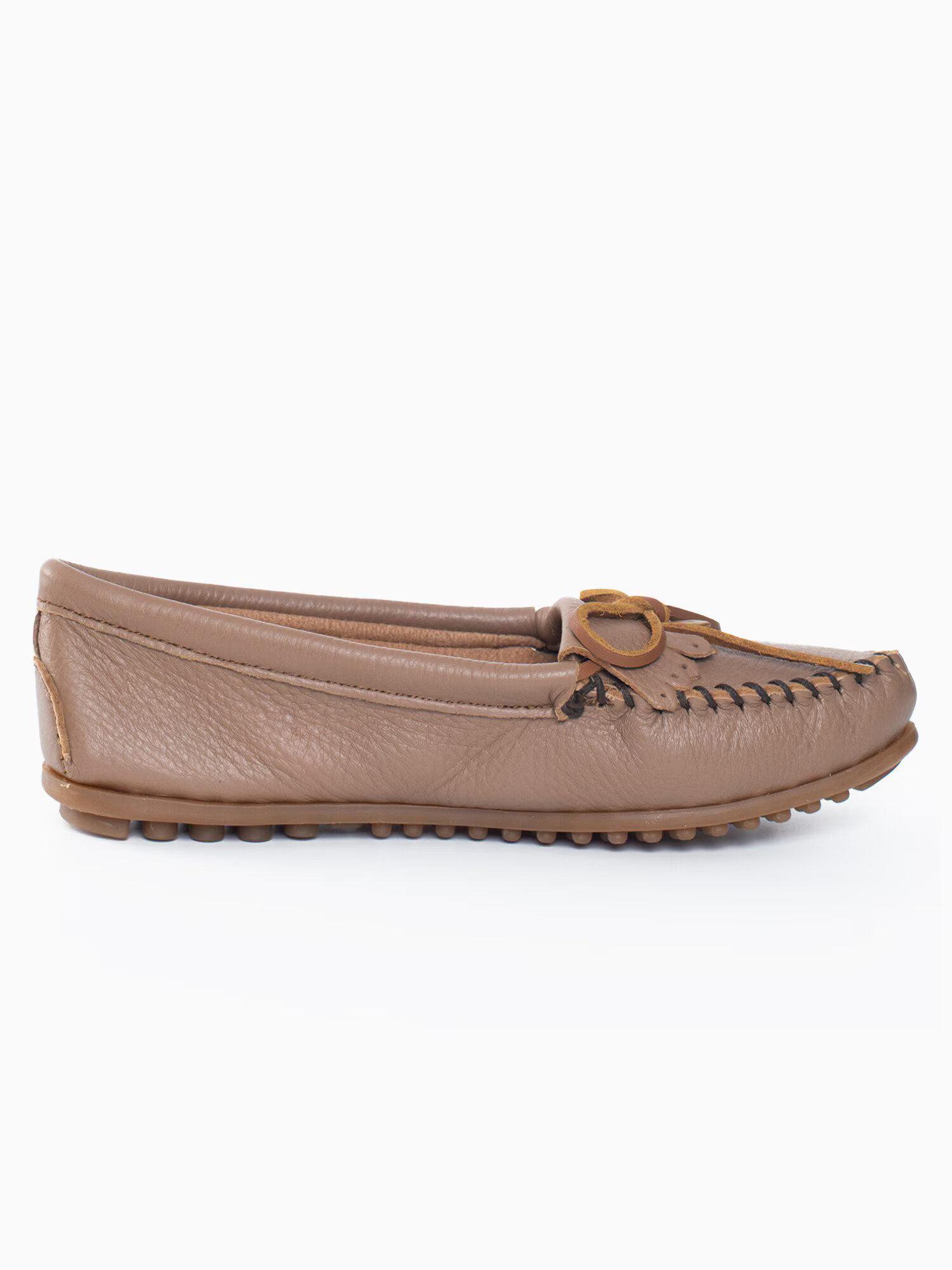 Minnetonka Mocasini 'Deerskin Kilty' maro deschis - Pled.ro