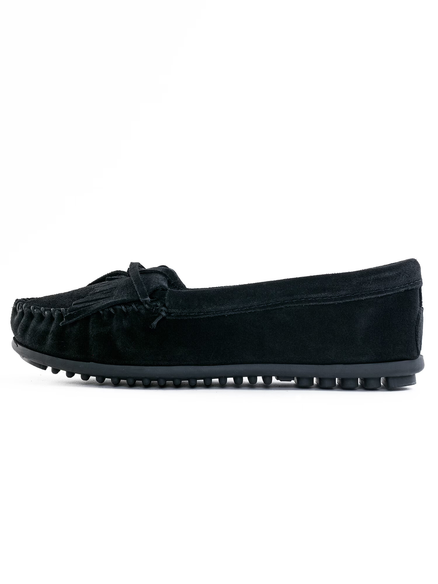 Minnetonka Mocasini 'Kilty' negru - Pled.ro