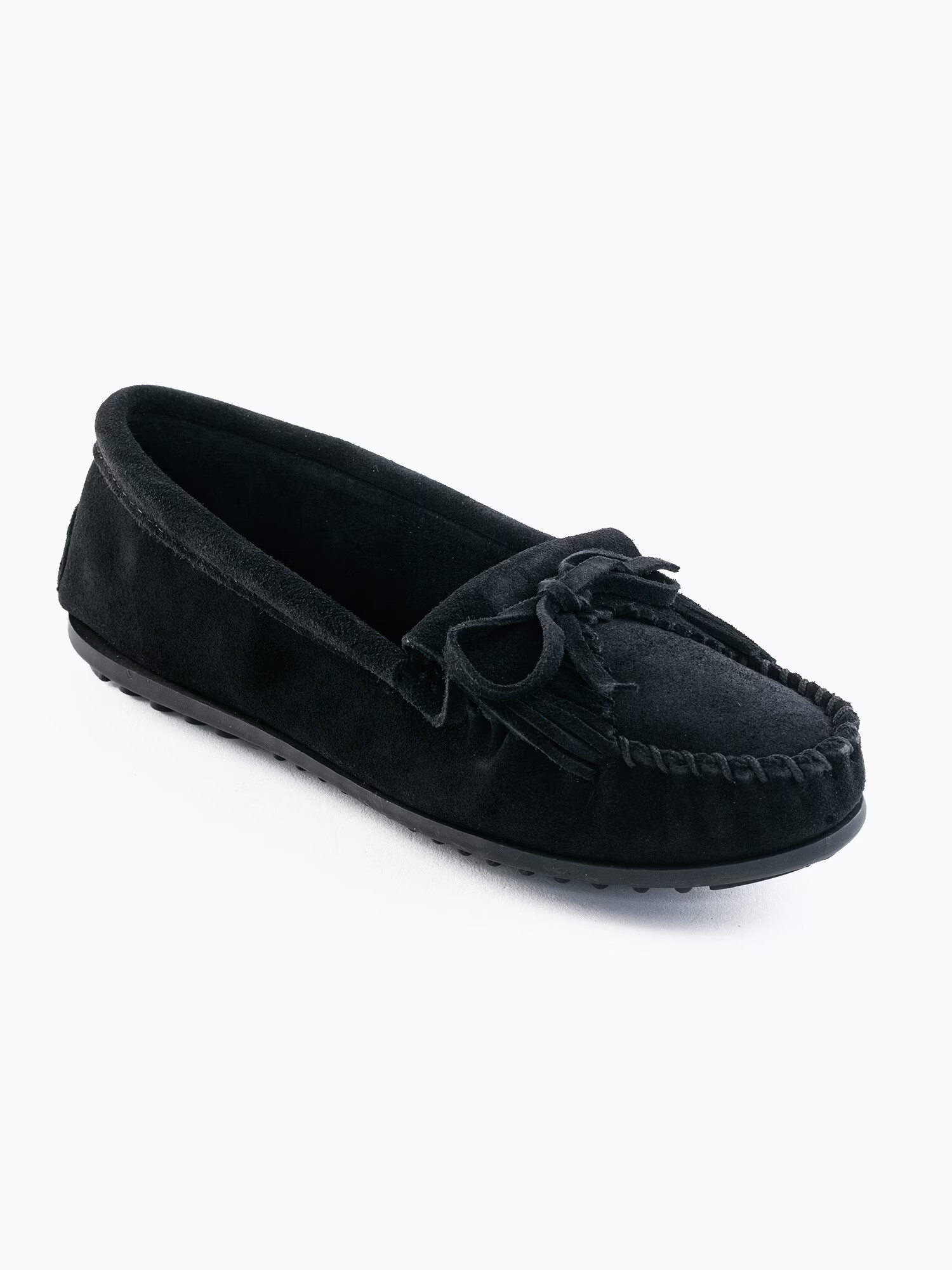 Minnetonka Mocasini 'Kilty' negru - Pled.ro