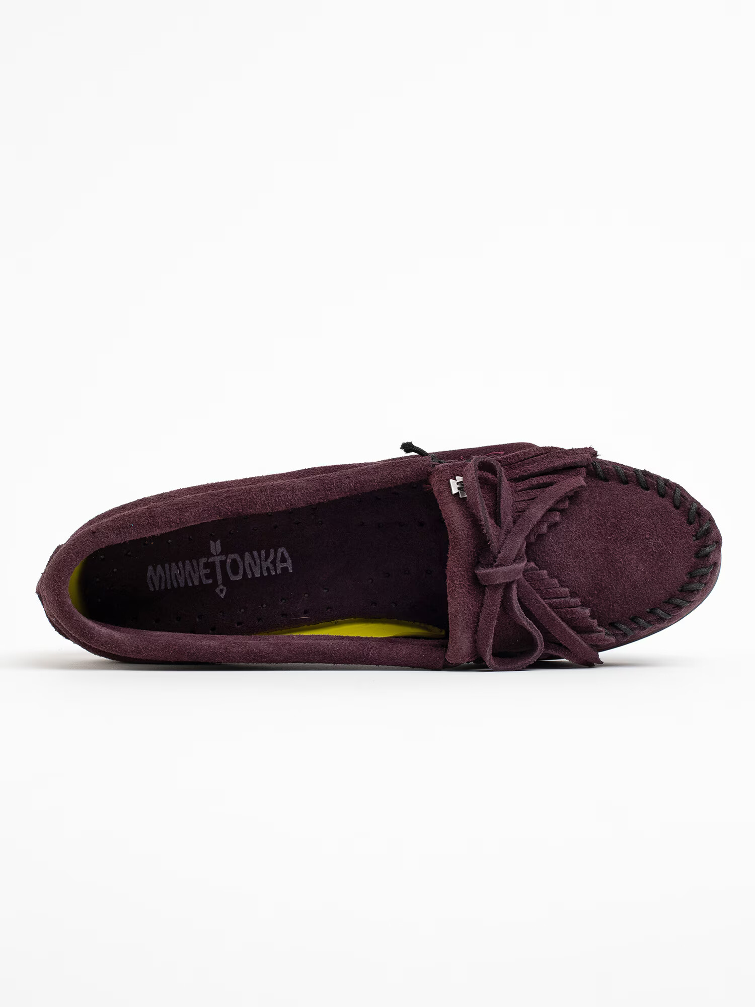 Minnetonka Mocasini 'Kilty plus' mov mură / negru / alb - Pled.ro