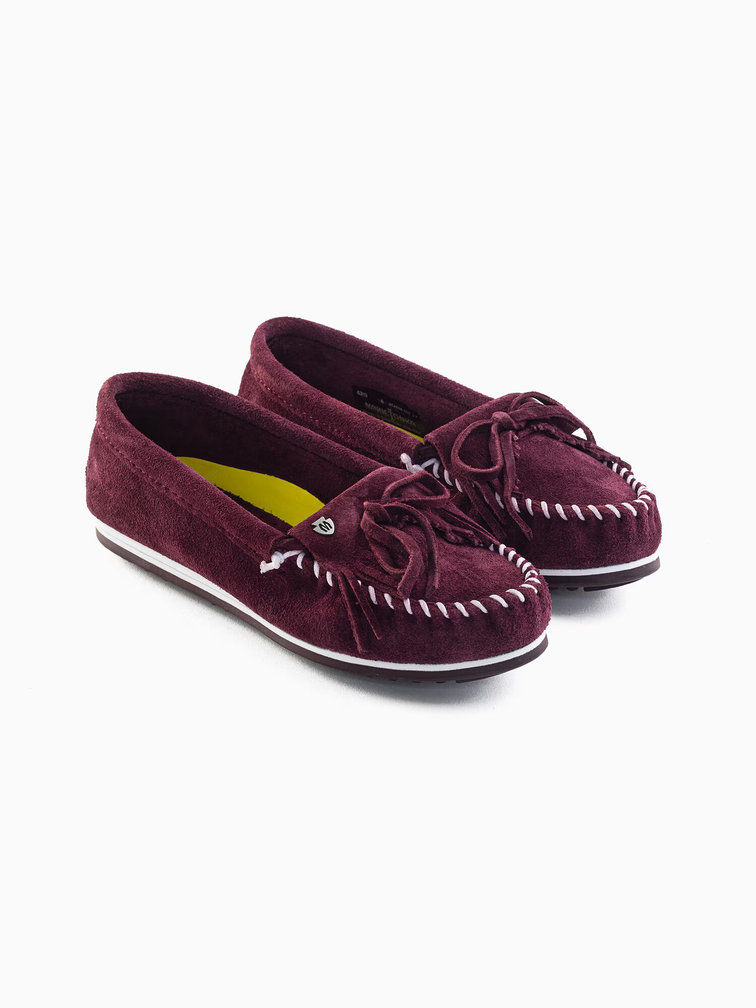 Minnetonka Mocasini 'Kilty plus' roșu burgundy - Pled.ro