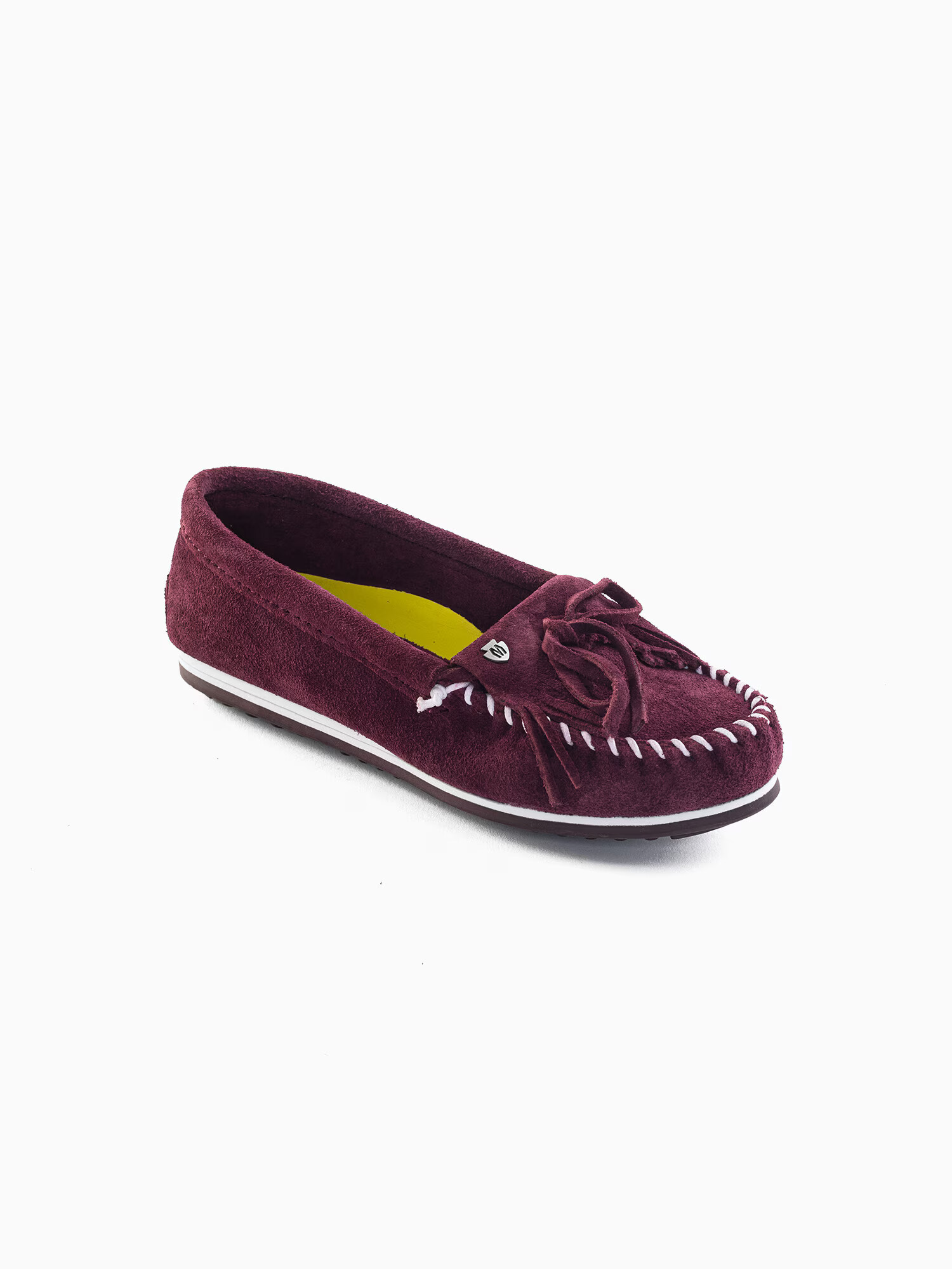 Minnetonka Mocasini 'Kilty plus' roșu burgundy - Pled.ro