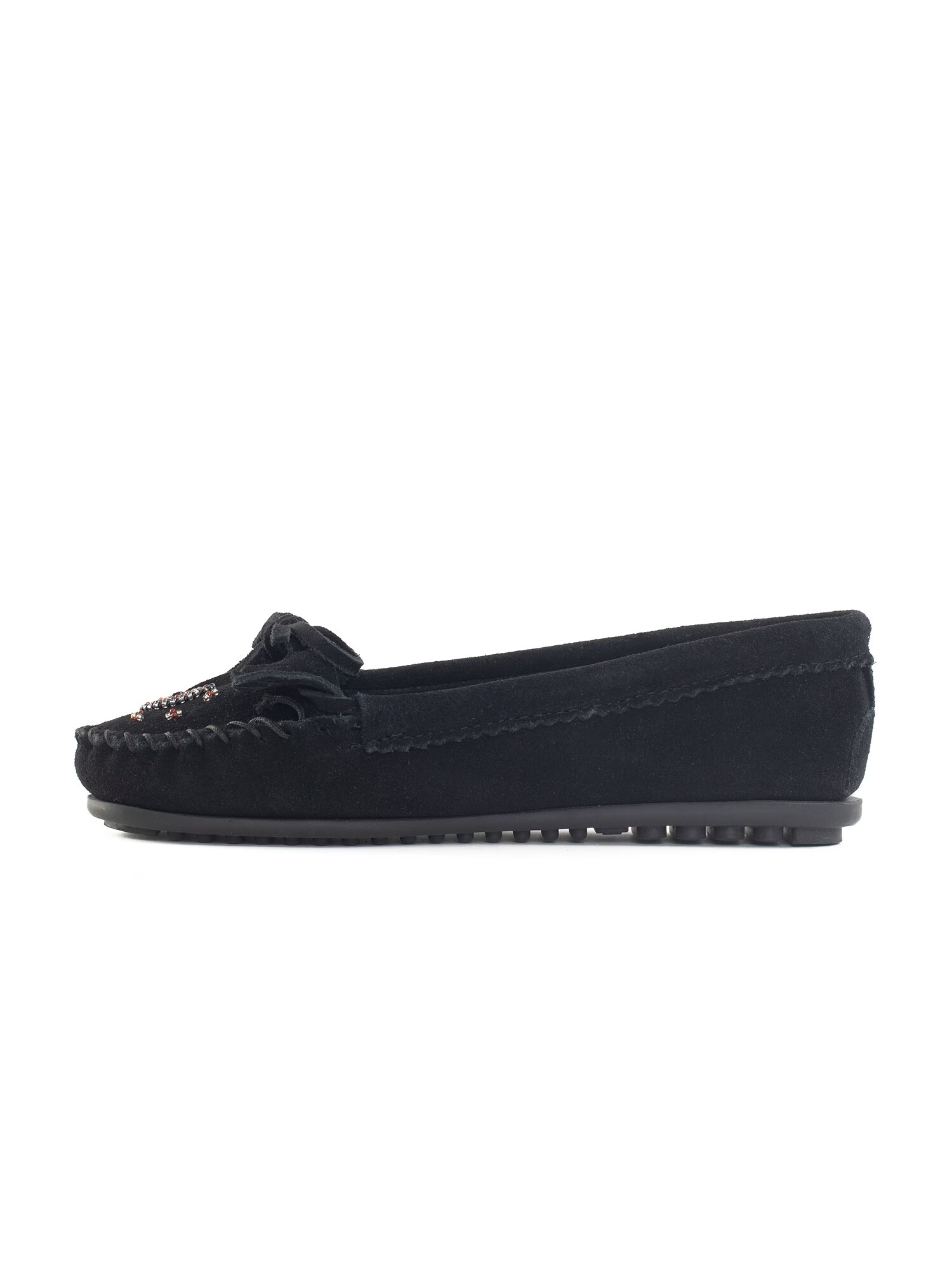 Minnetonka Mocasini 'Me to we' negru - Pled.ro