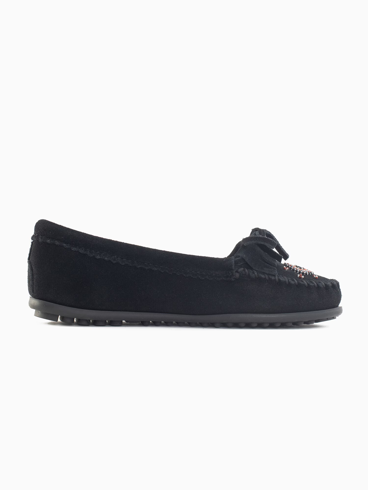 Minnetonka Mocasini 'Me to we' negru - Pled.ro