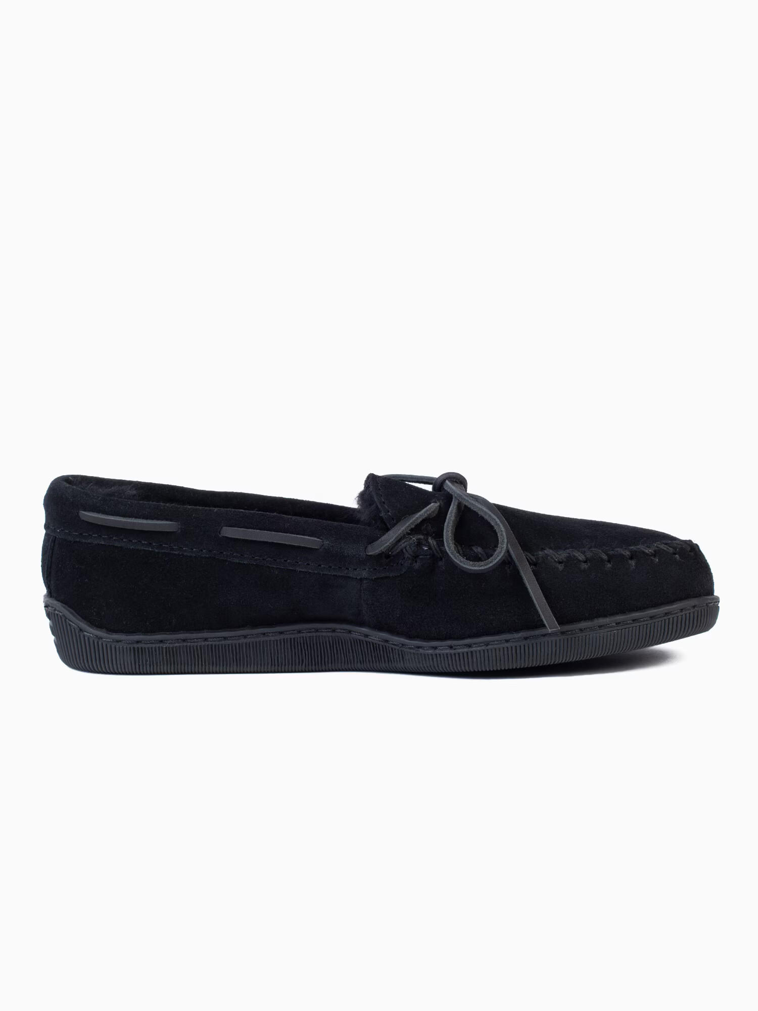 Minnetonka Mocasini 'Pileline' negru - Pled.ro