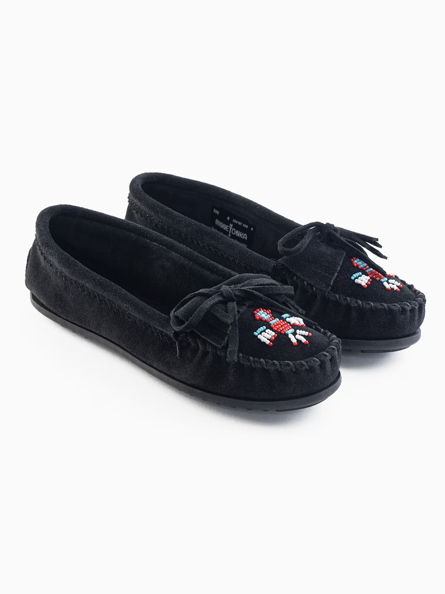 Minnetonka Mocasini 'Thunderbird' galben / negru / alb - Pled.ro