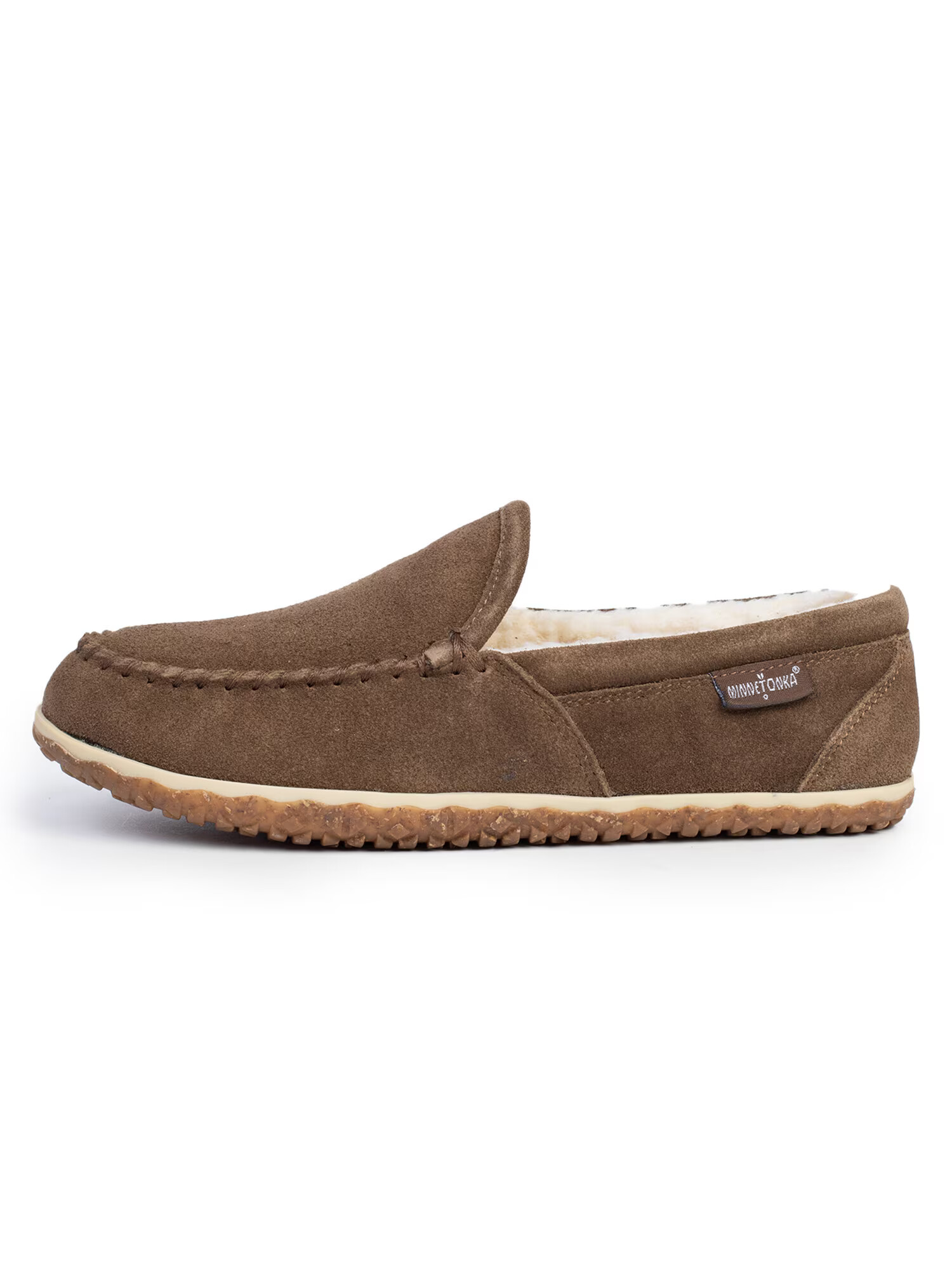 Minnetonka Mocasini 'Tilden' crem / maro - Pled.ro