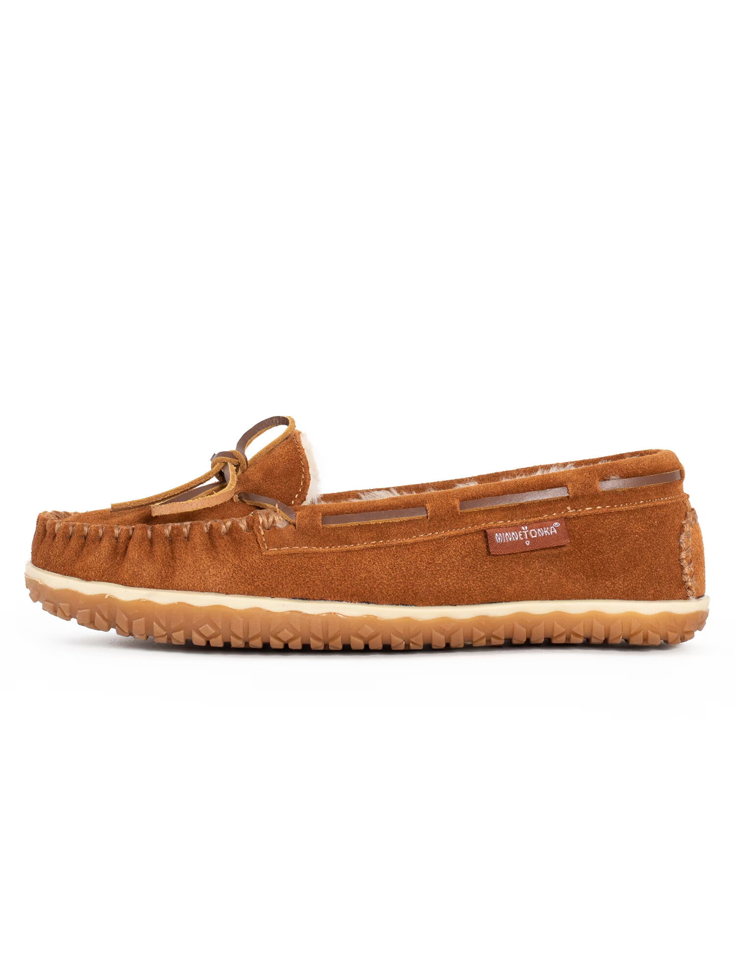 Minnetonka Mocasini 'Tilia' crem / maro - Pled.ro