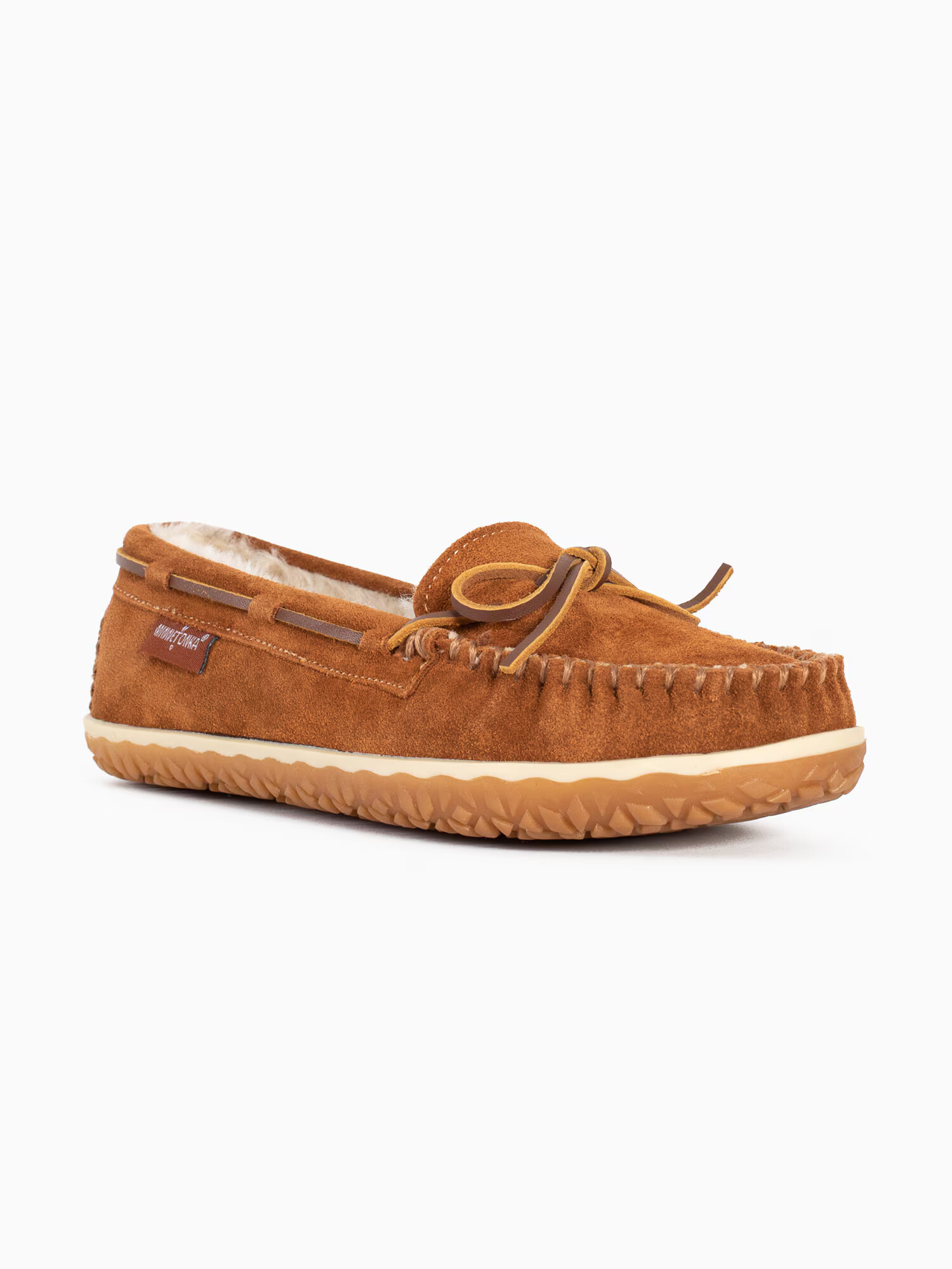 Minnetonka Mocasini 'Tilia' crem / maro - Pled.ro