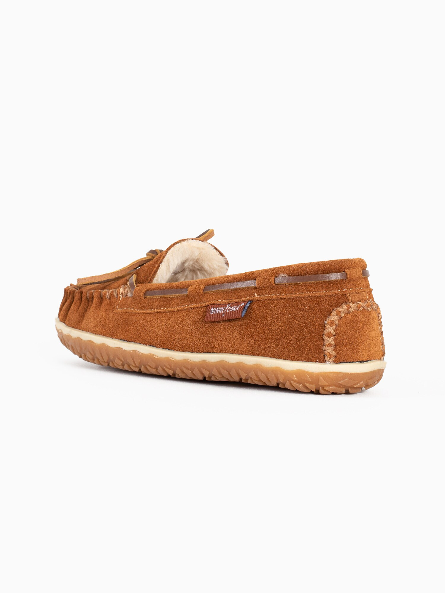 Minnetonka Mocasini 'Tilia' crem / maro - Pled.ro