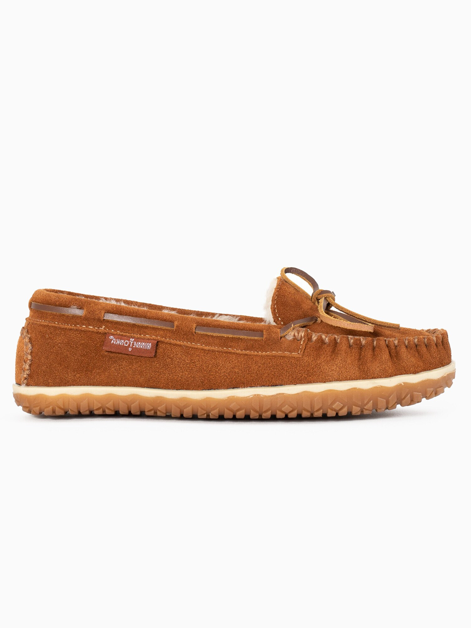 Minnetonka Mocasini 'Tilia' crem / maro - Pled.ro