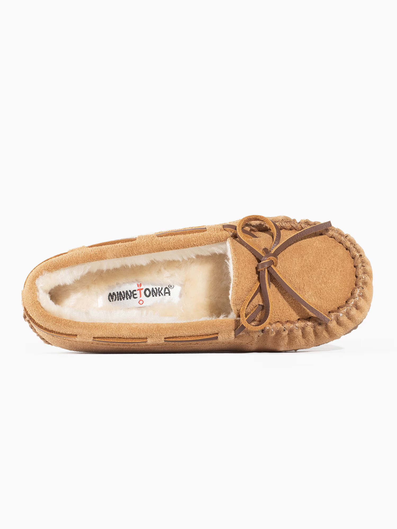 Minnetonka Pantofi 'Cassie' maro cappuccino - Pled.ro