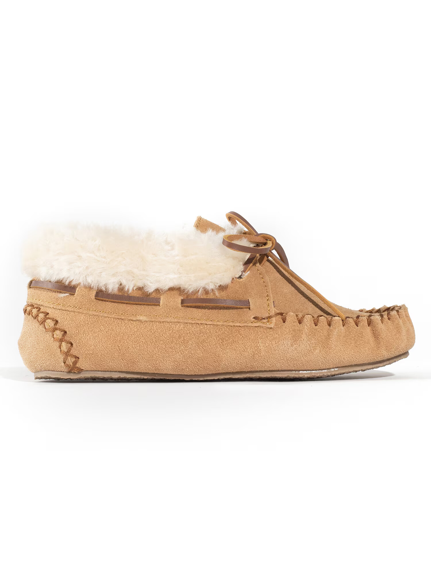 Minnetonka Pantofi 'Charley' maro deschis - Pled.ro